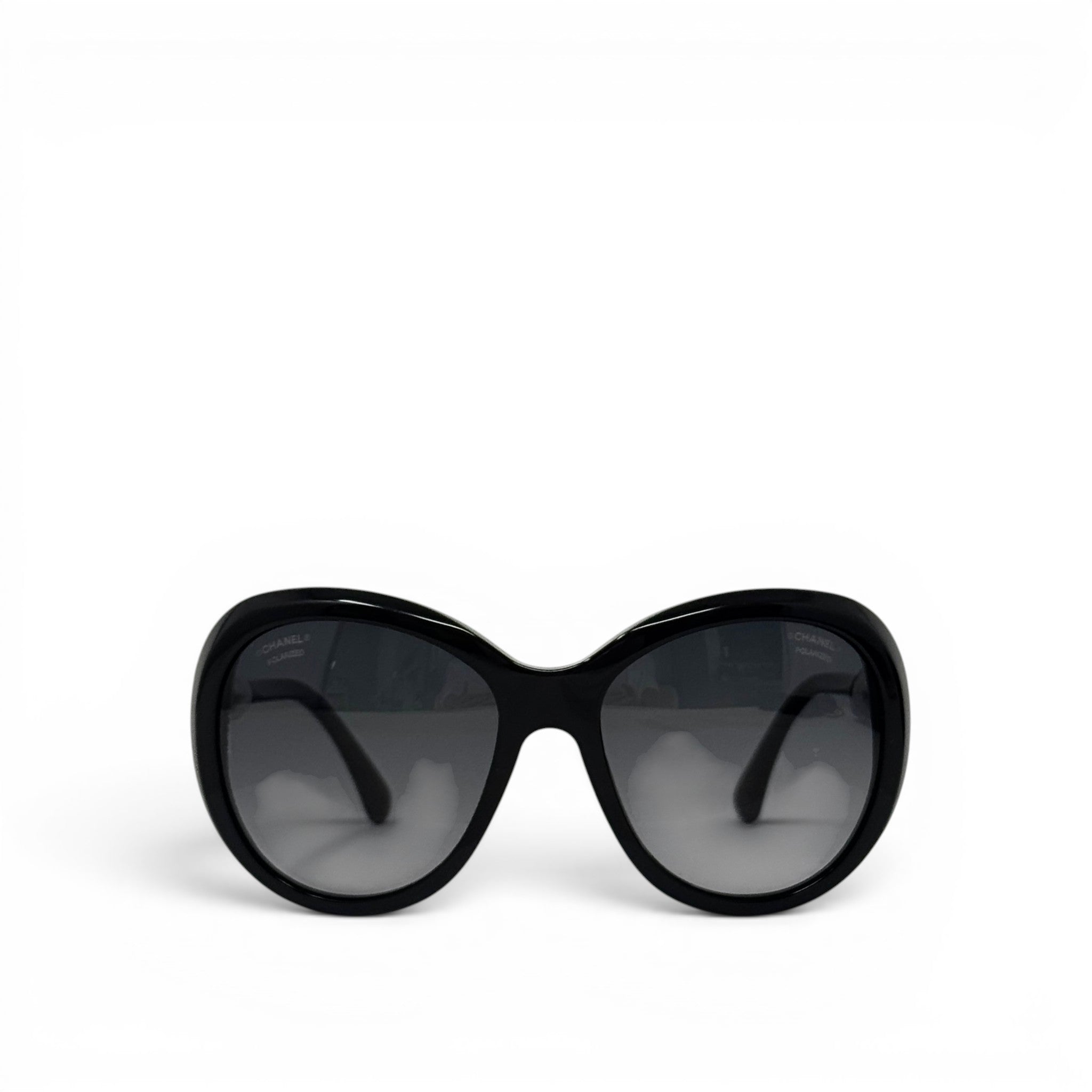 Chanel Black Pearl Polarized Sunglasses 5302-H