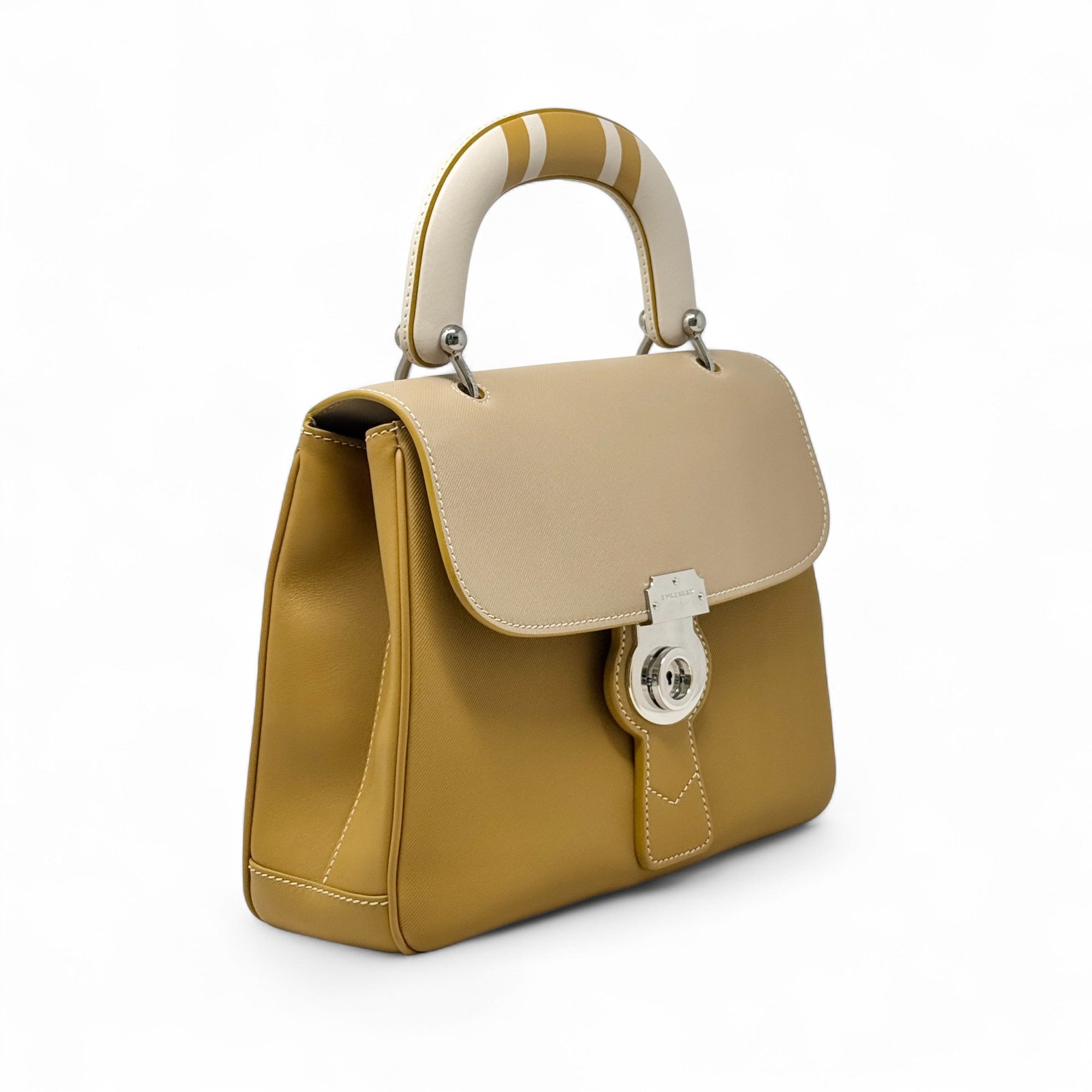 Burberry Ochre Medium Trench Top Handle Bag