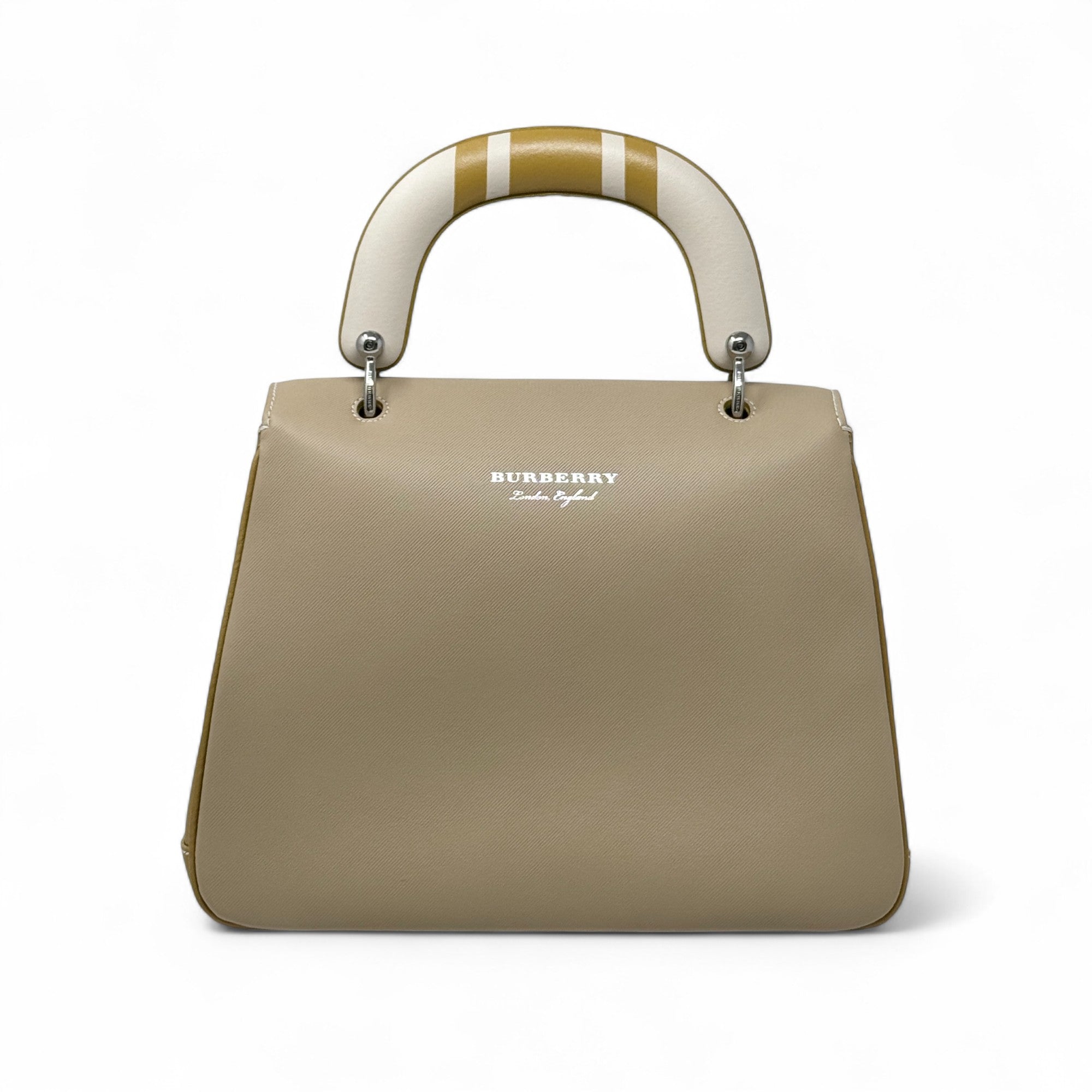 Burberry Ochre Medium Trench Top Handle Bag