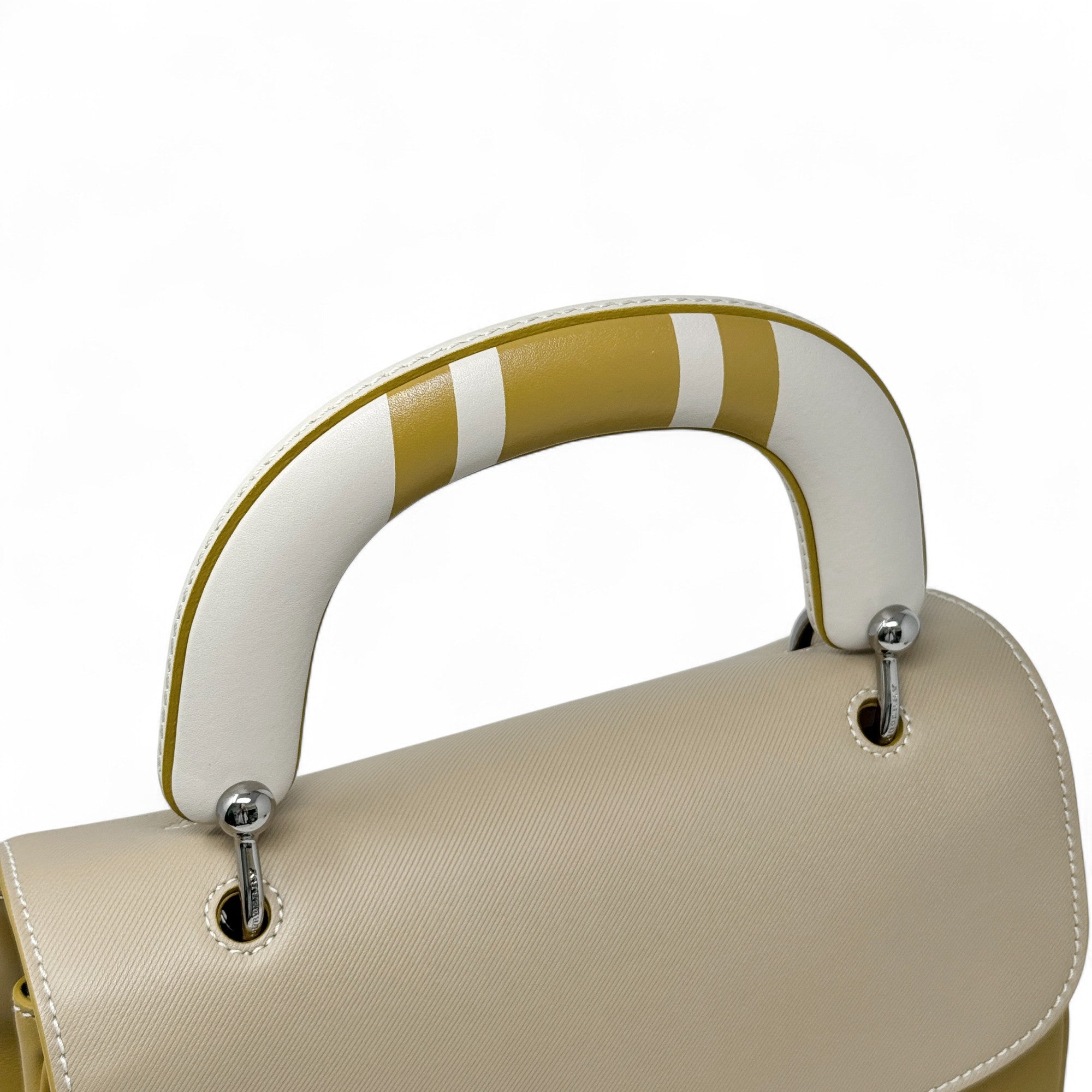 Burberry Ochre Medium Trench Top Handle Bag
