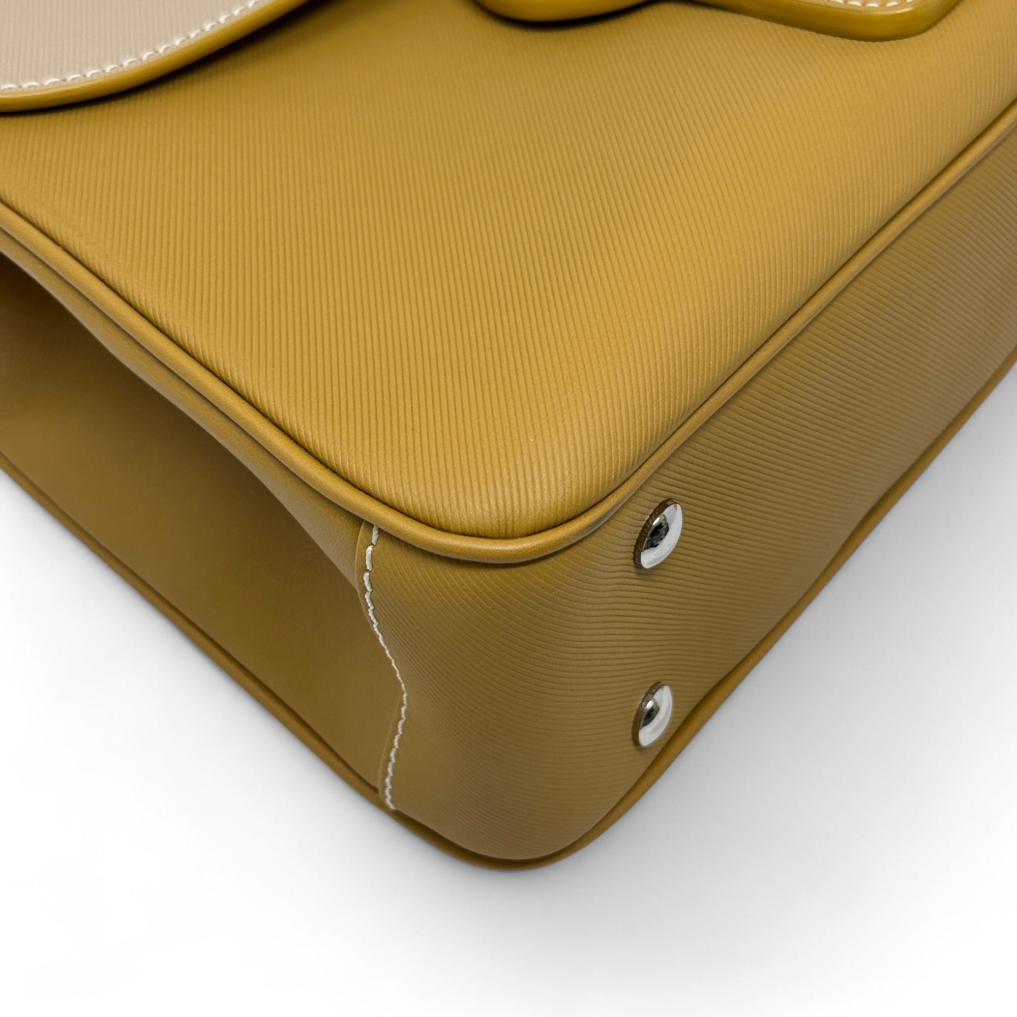 Burberry Ochre Medium Trench Top Handle Bag