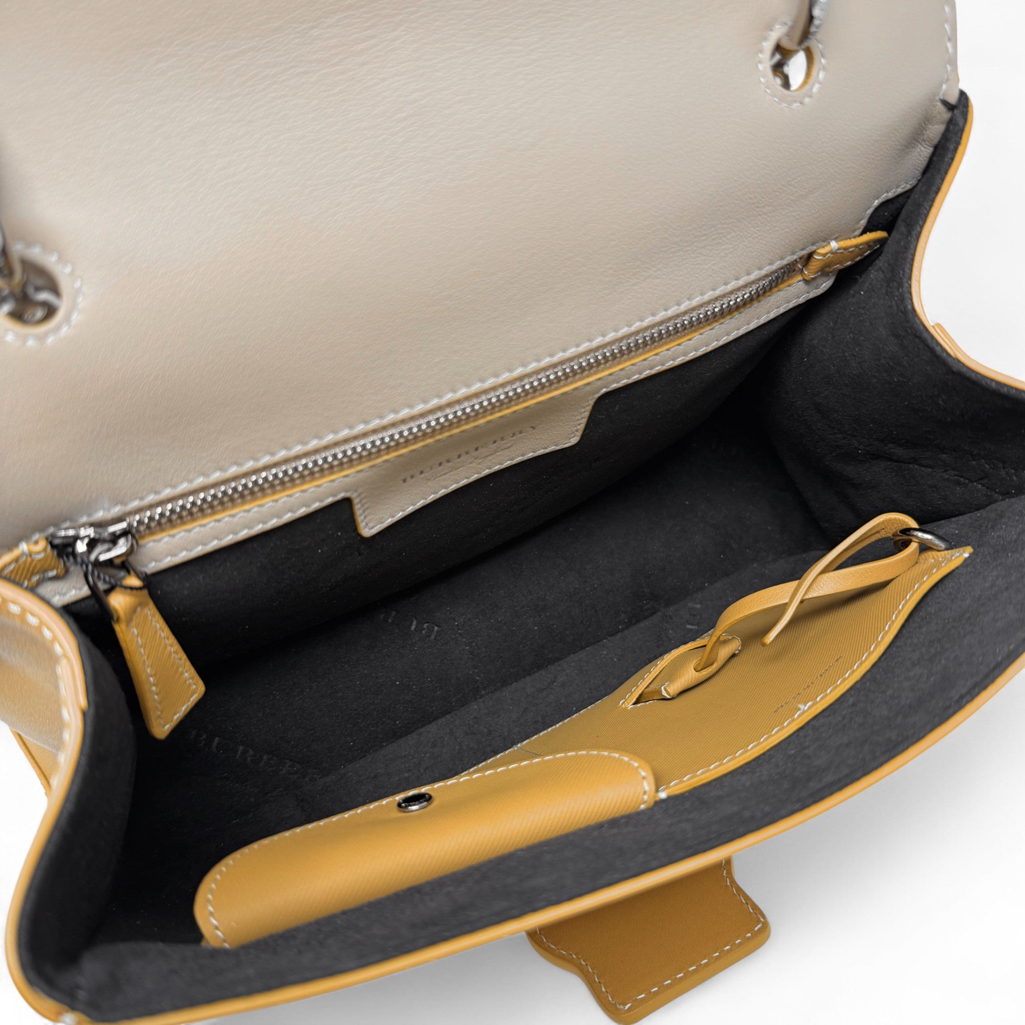 Burberry Ochre Medium Trench Top Handle Bag