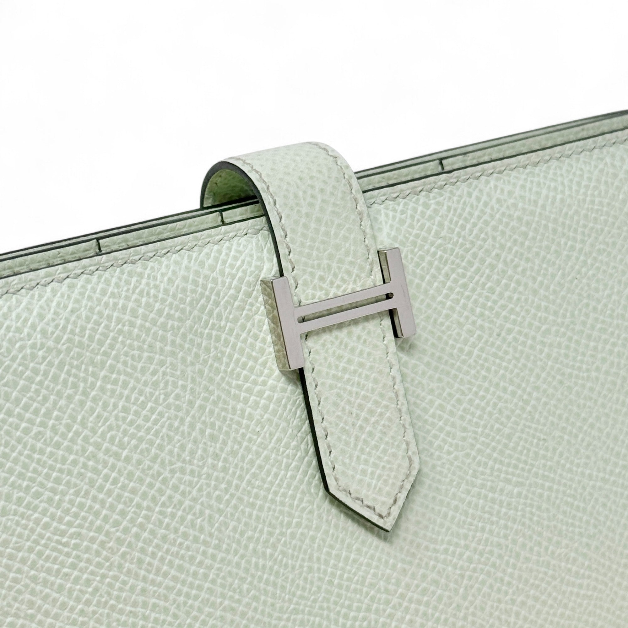 Hermes Vert Fizz Epsom Bearn Wallet