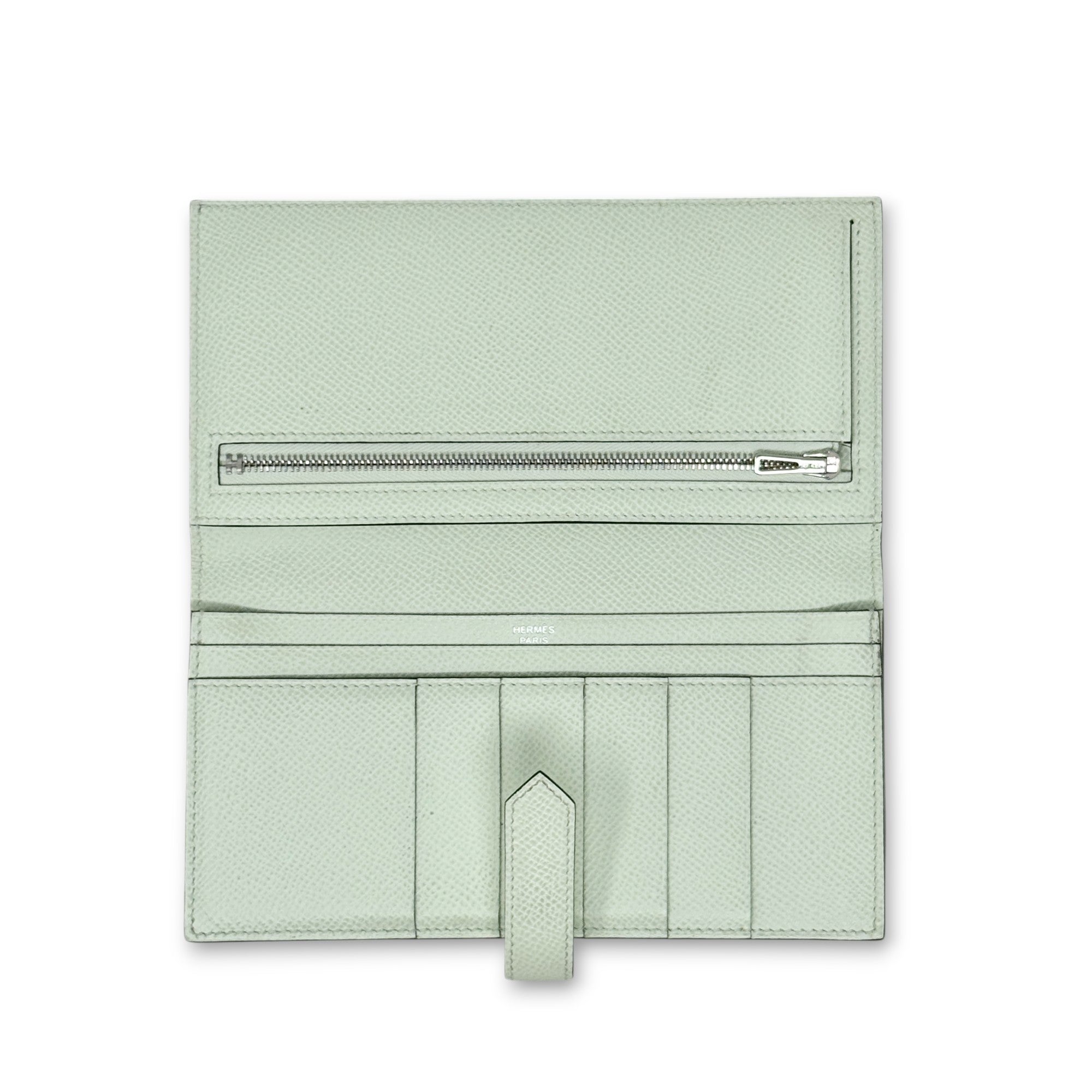 Hermes Vert Fizz Epsom Bearn Wallet