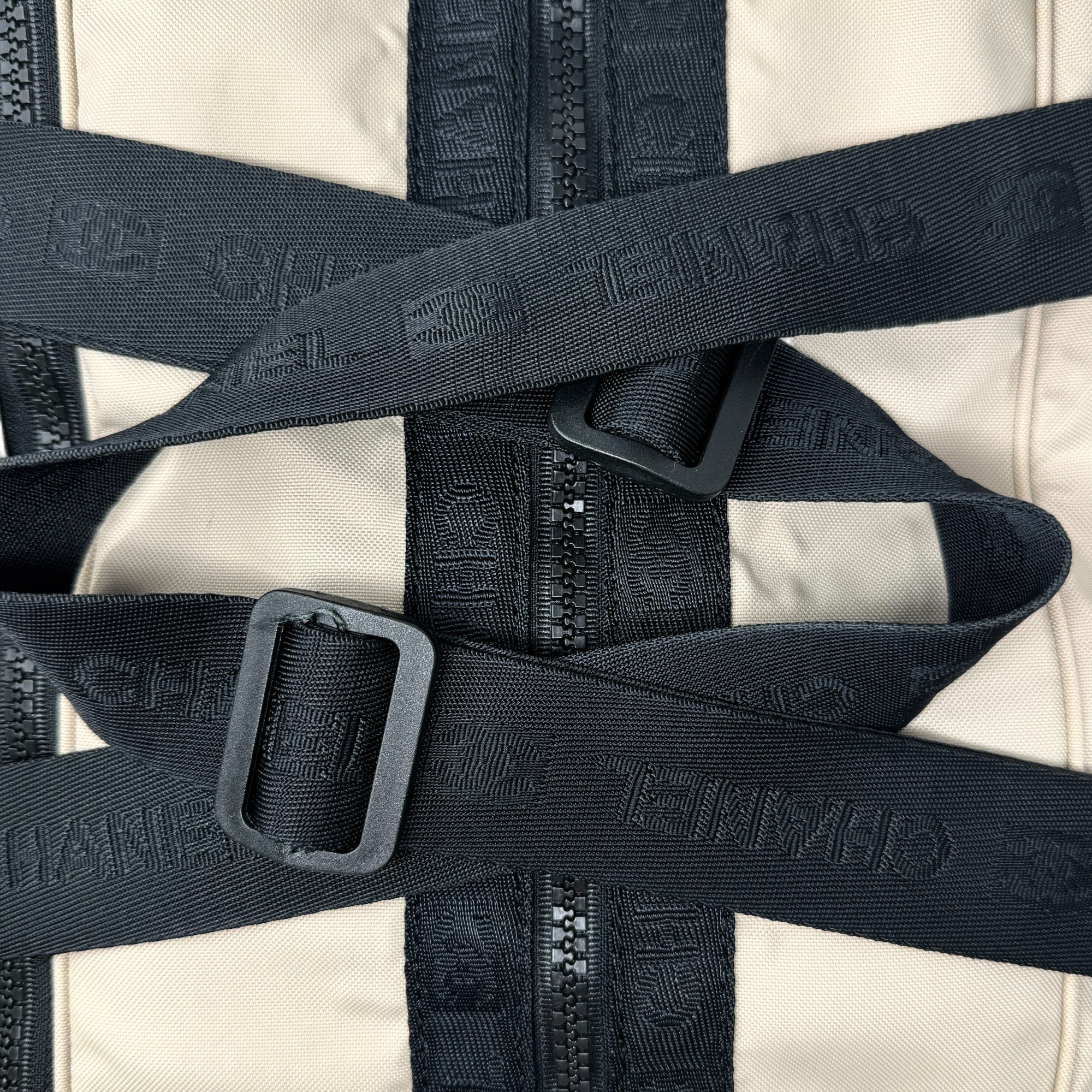 Chanel Beige Nylon Sports Duffle