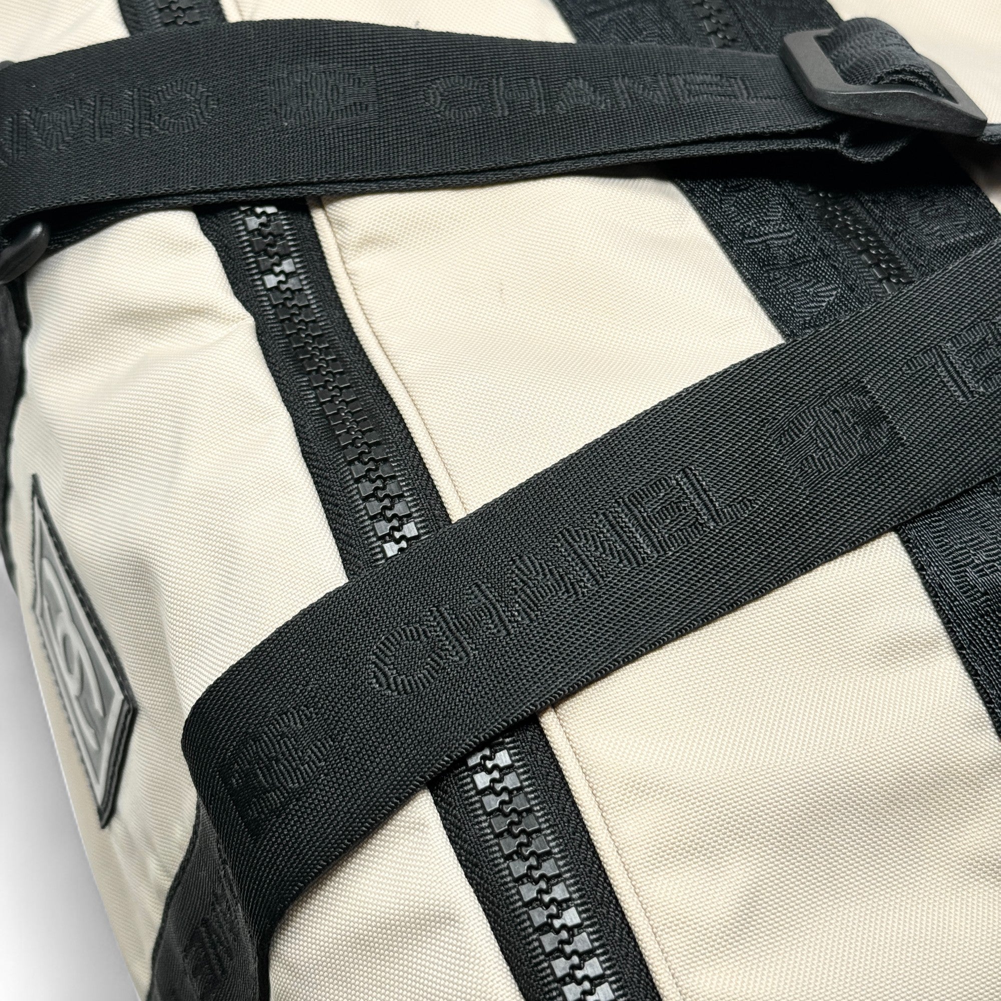 Chanel Beige Nylon Sports Duffle