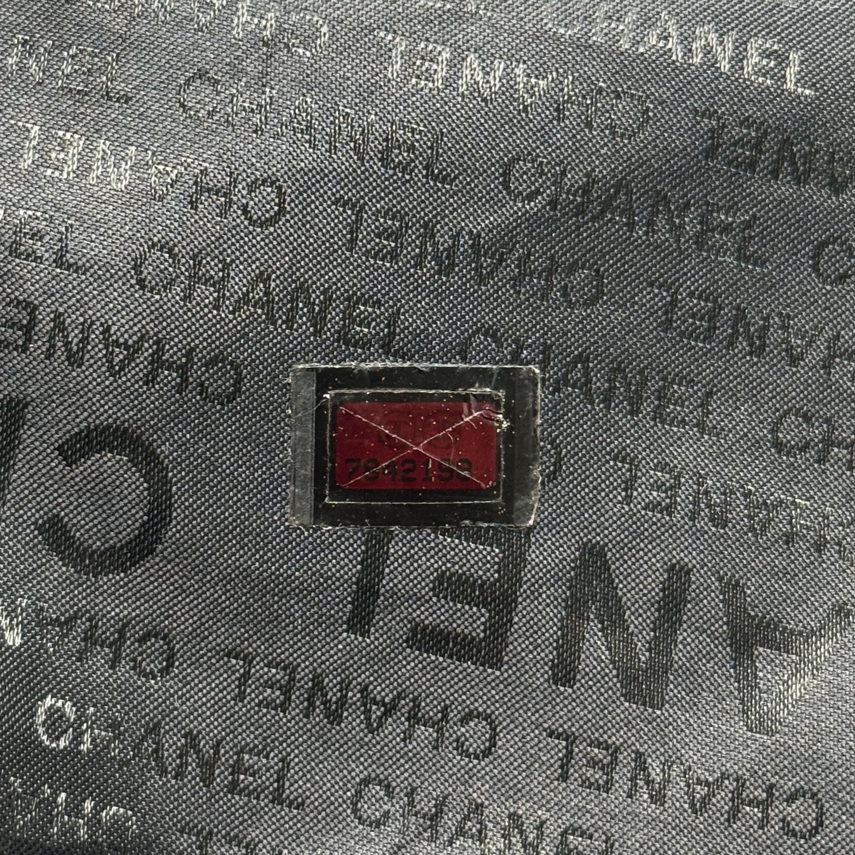 Chanel Beige Nylon Sports Duffle
