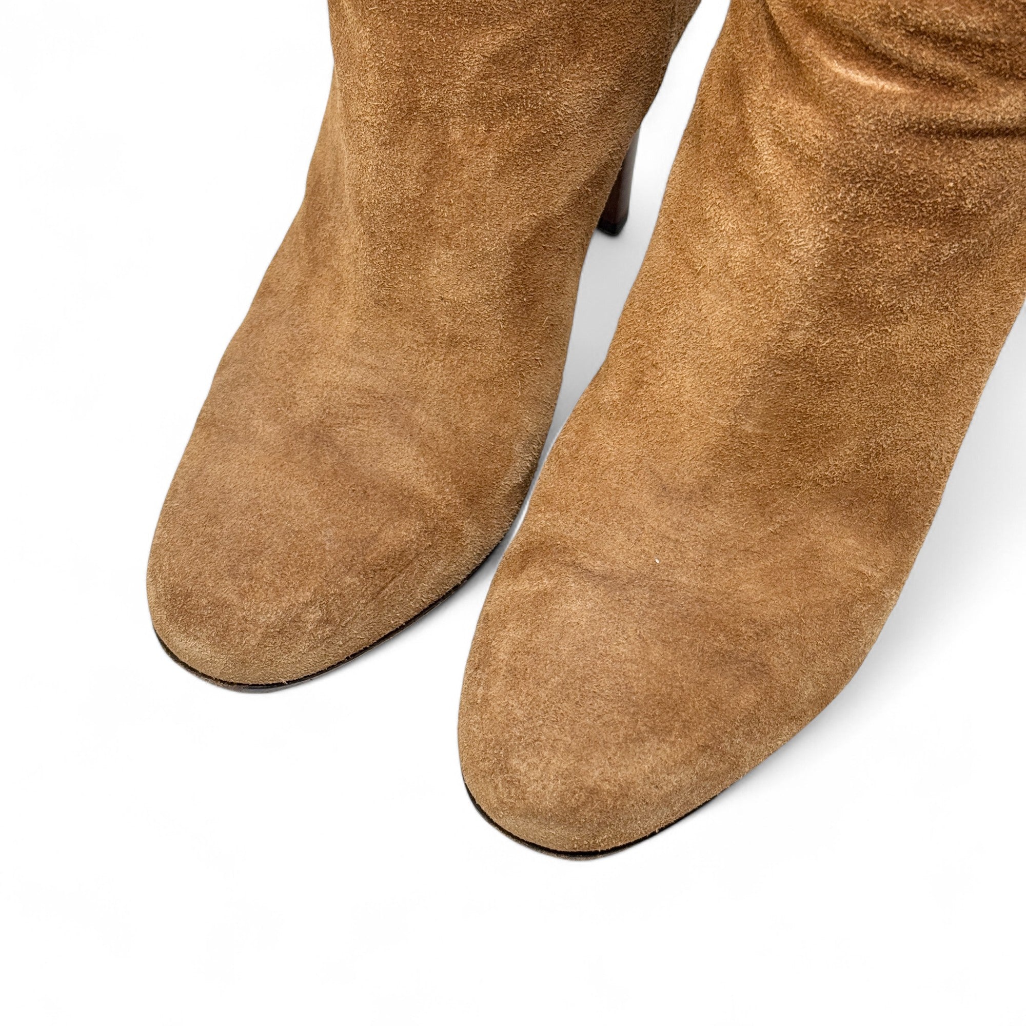 Gucci Brown Suede Tall Knee Boots 37
