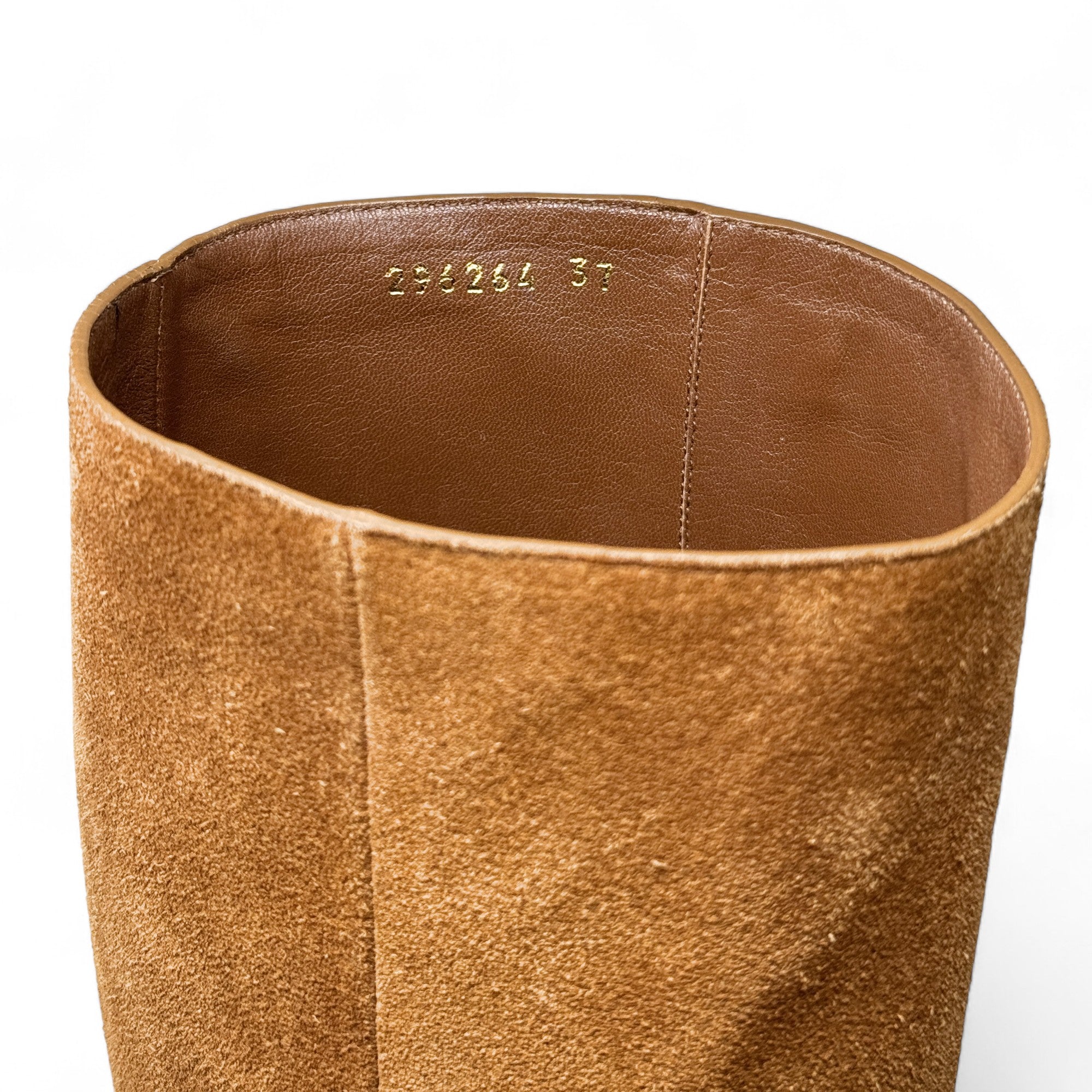 Gucci Brown Suede Tall Knee Boots 37