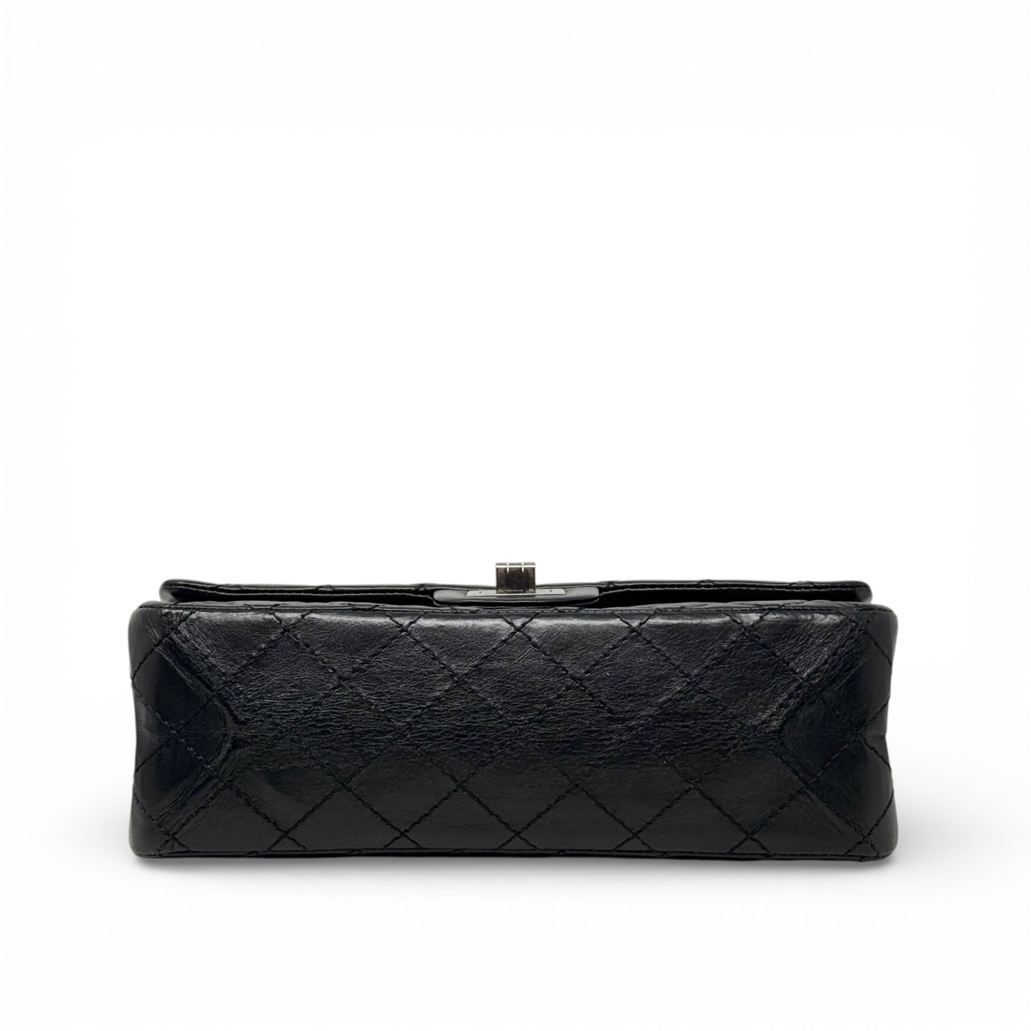 Chanel Black Crinkled 2.55 Reissue 225