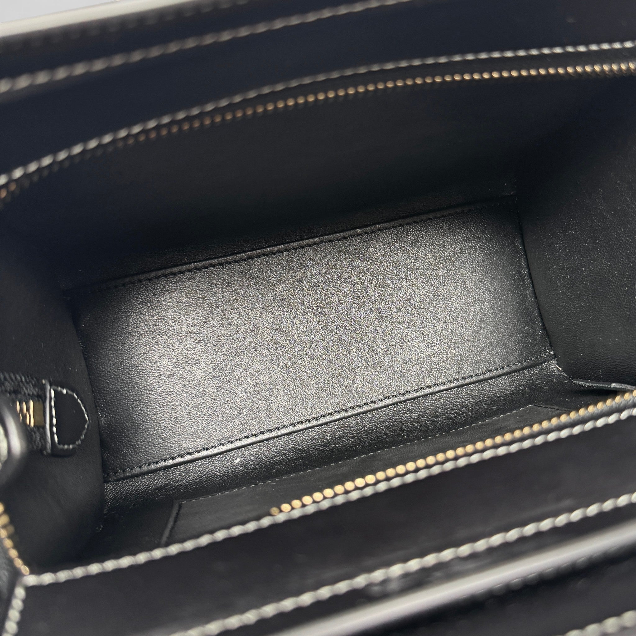 Celine Navy Nano Luggage Bag