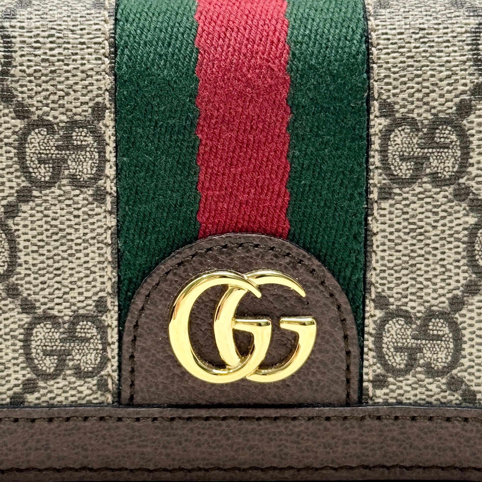 Gucci GG Supreme Ophidia Card Case Wallet