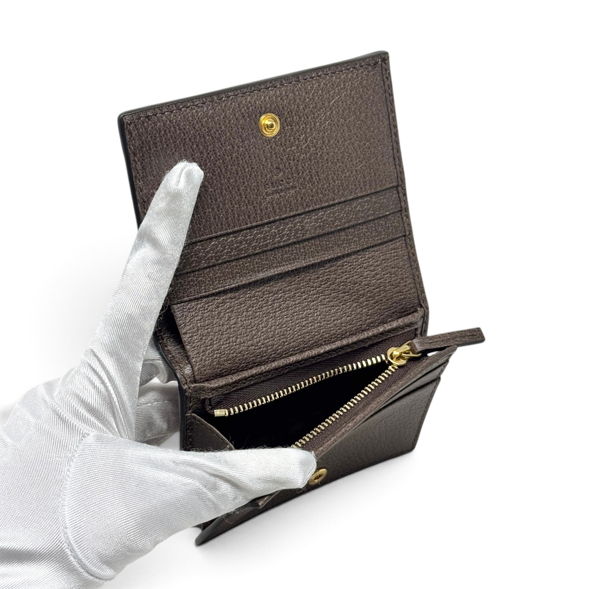 Gucci GG Supreme Ophidia Card Case Wallet
