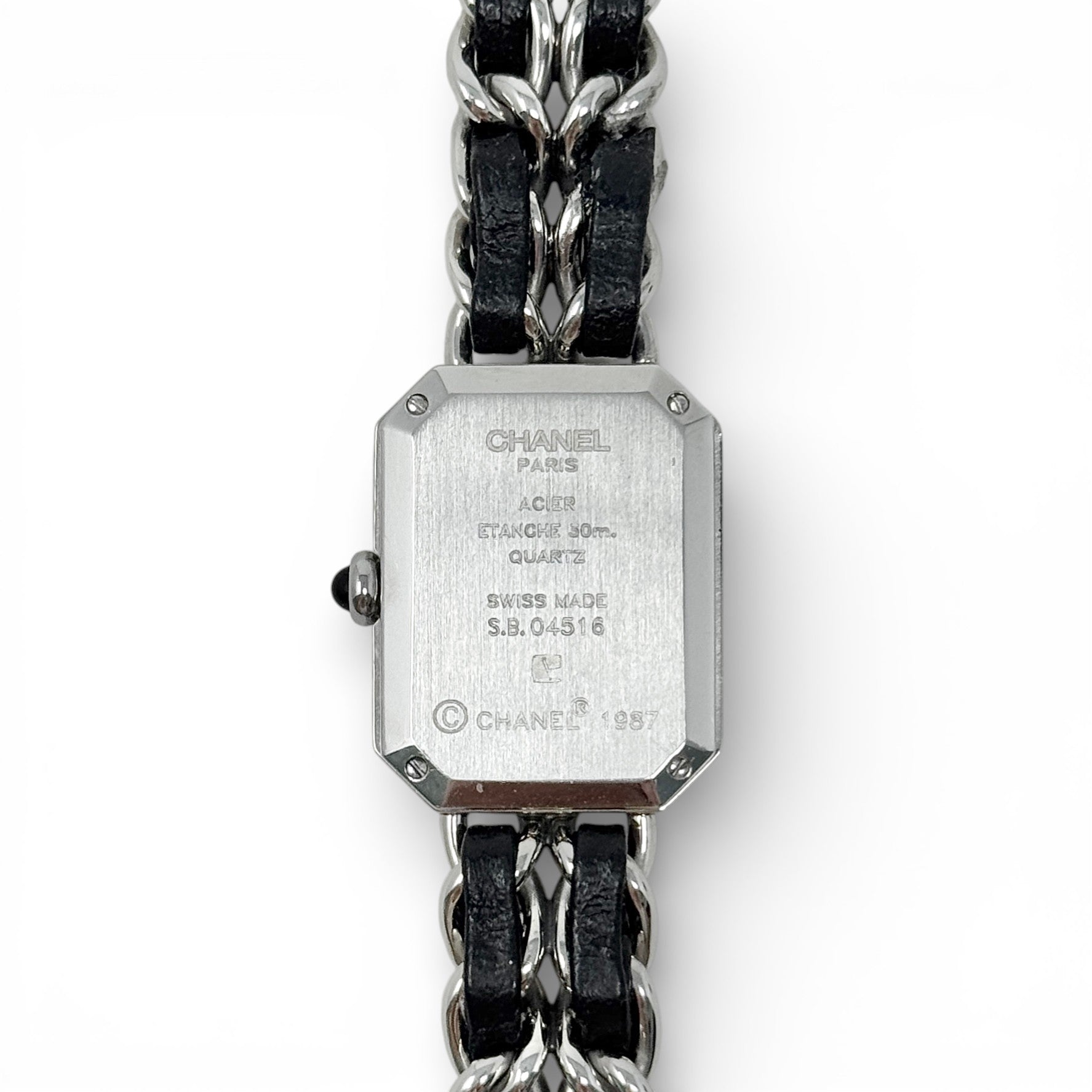 Chanel Steel Premier Iconic Chain Watch