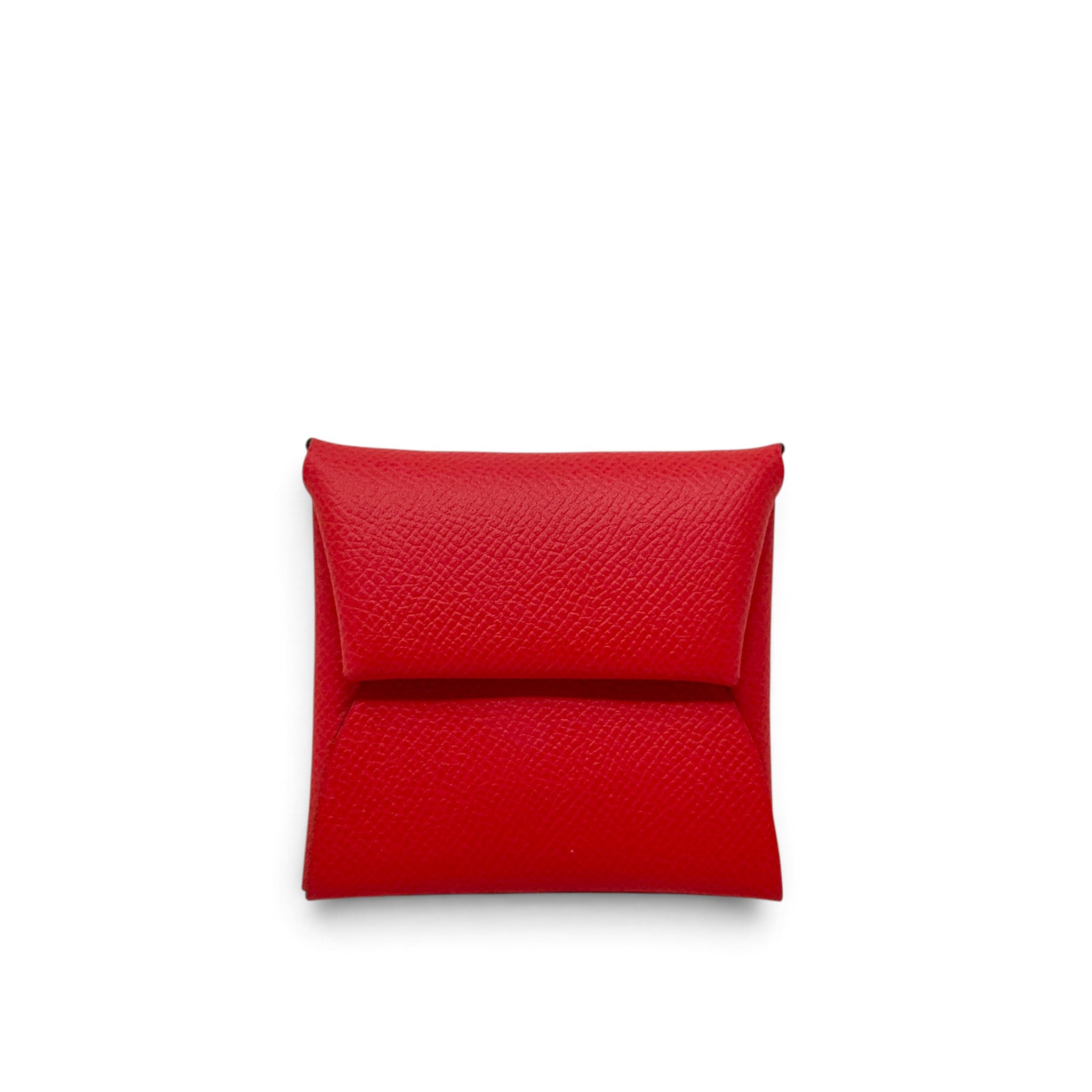 Hermes Rouge de Coeur Epsom Bastia Coin Purse