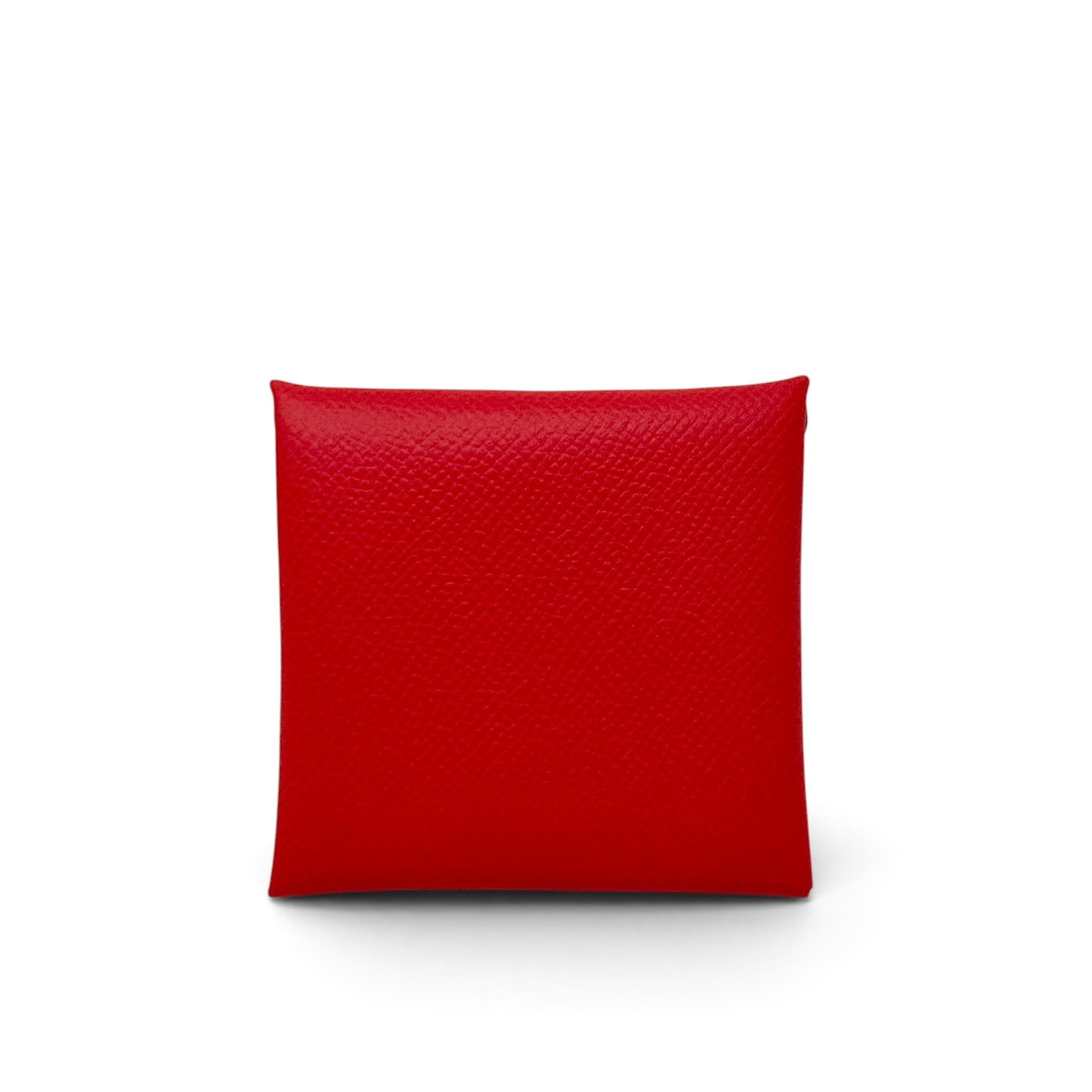 Hermes Rouge de Coeur Epsom Bastia Coin Purse