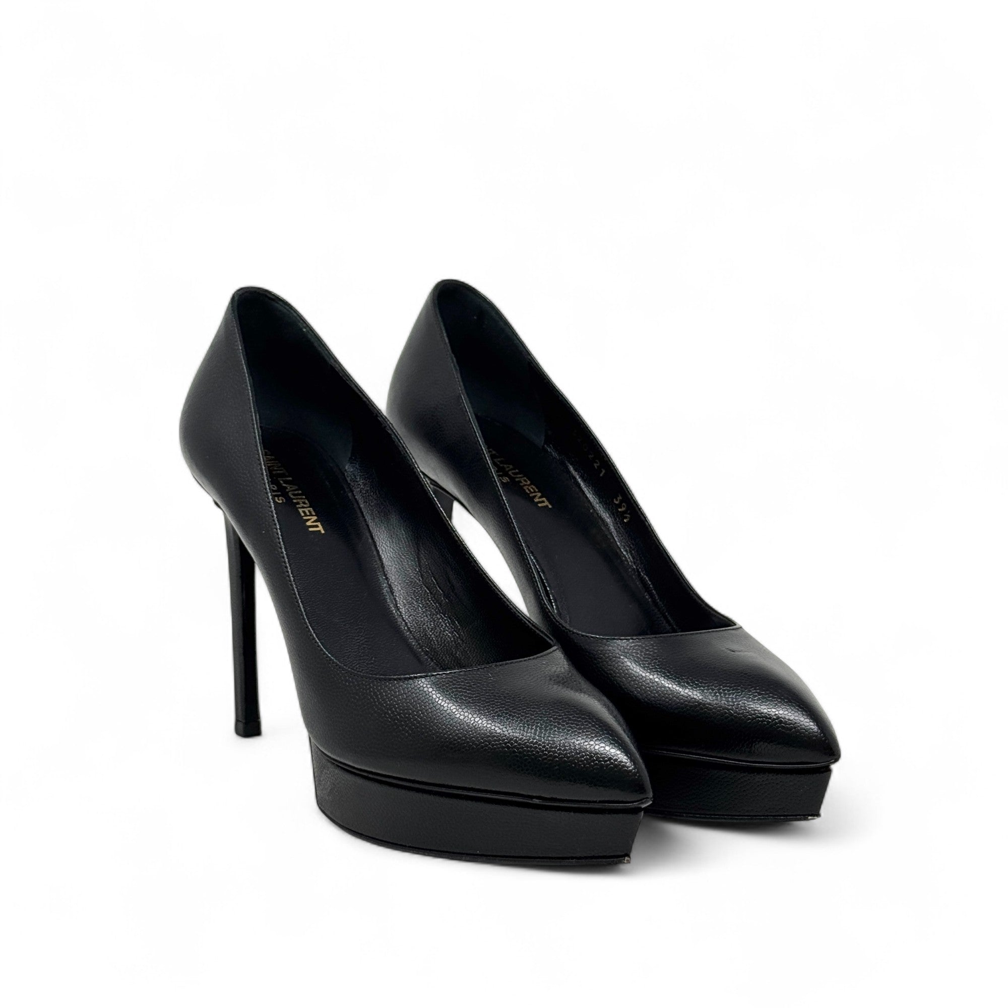 Saint Laurent Black Janis Pumps 39.5