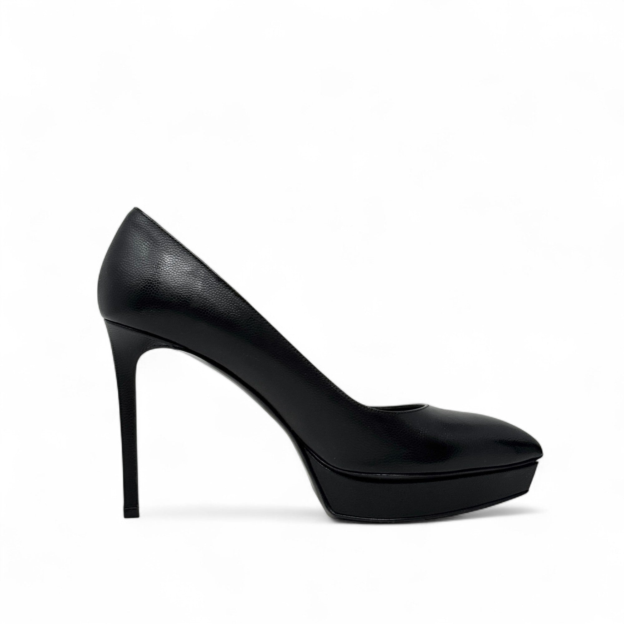 Saint Laurent Black Janis Pumps 39.5