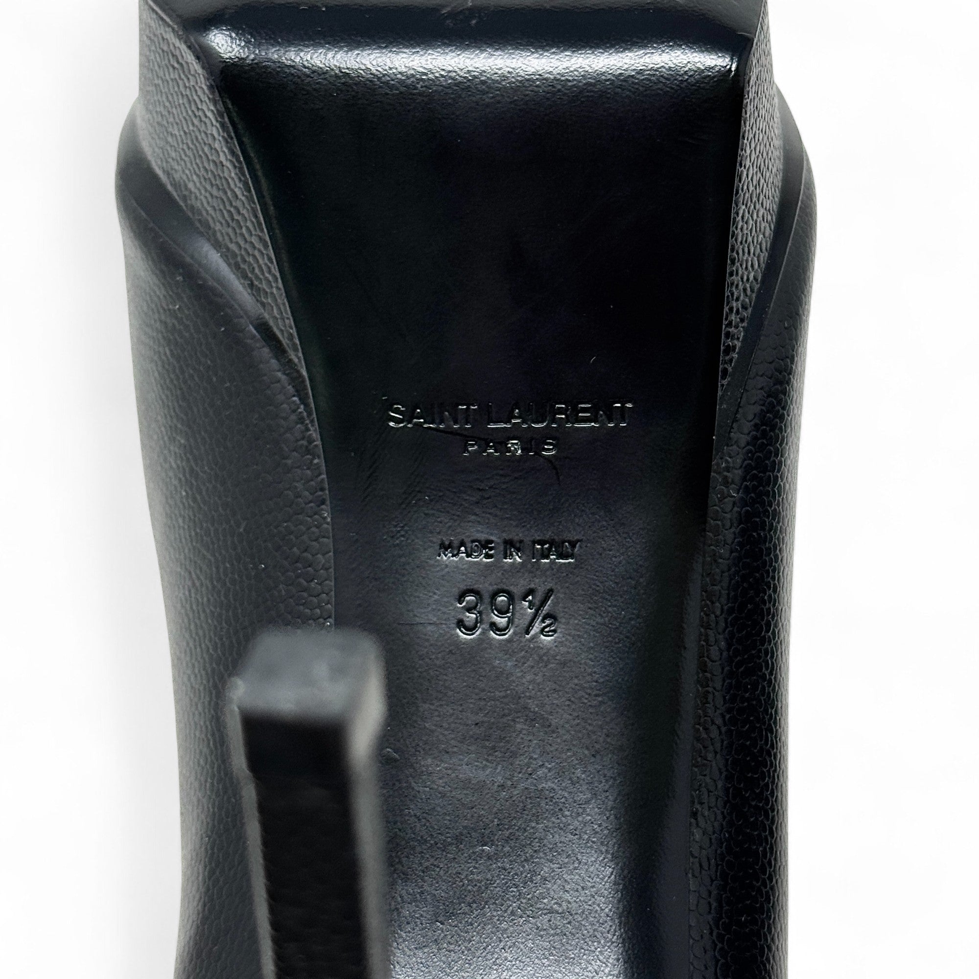 Saint Laurent Black Janis Pumps 39.5