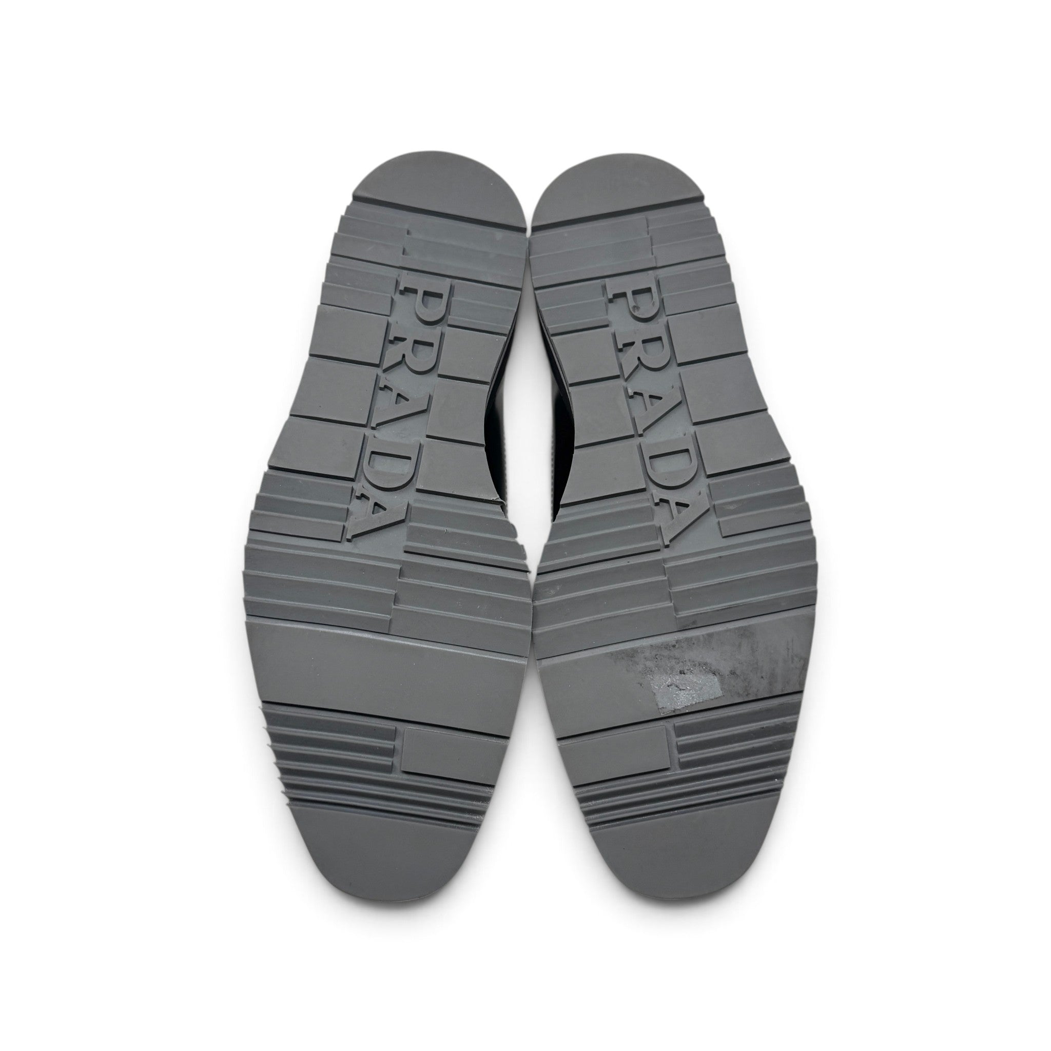 Prada Black Oxford Loafers 37
