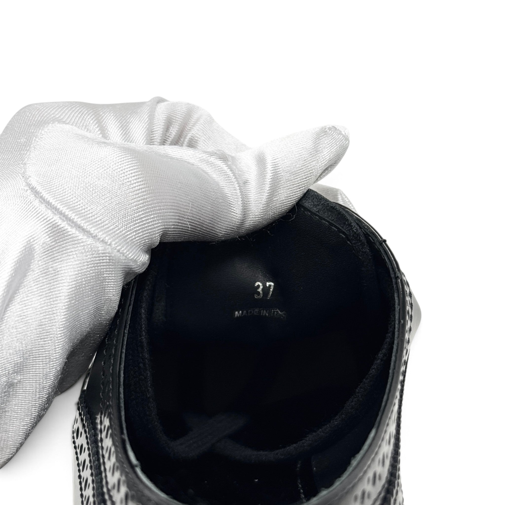 Prada Black Oxford Loafers 37