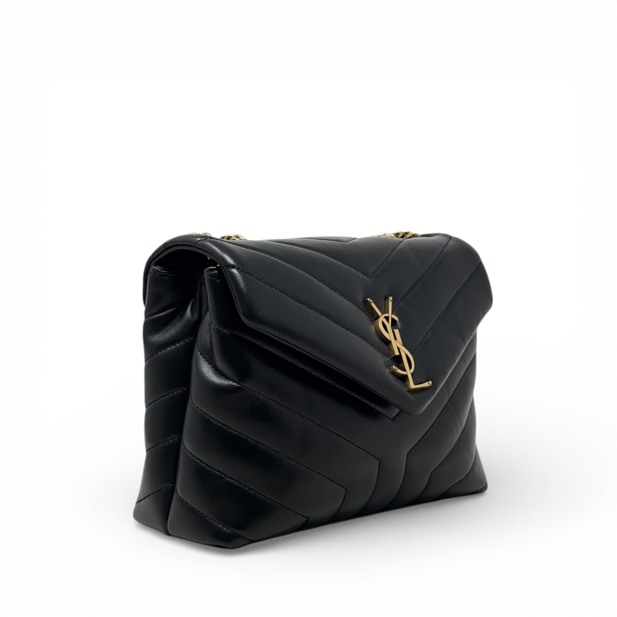 Saint Laurent Black Small LouLou Bag