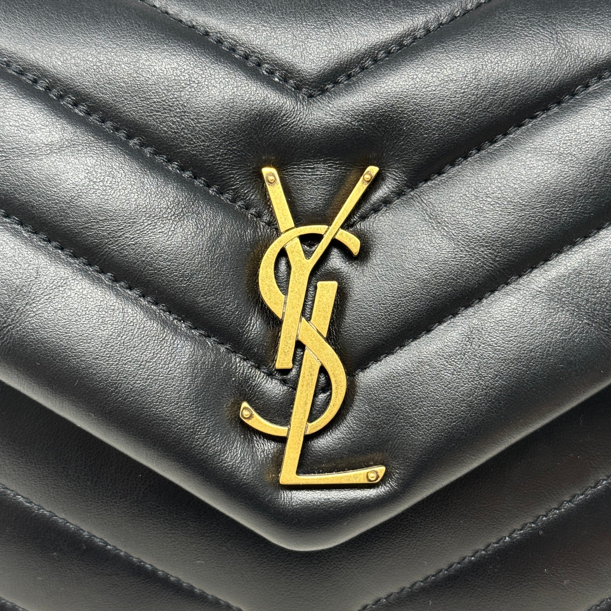 Saint Laurent Black Small LouLou Bag