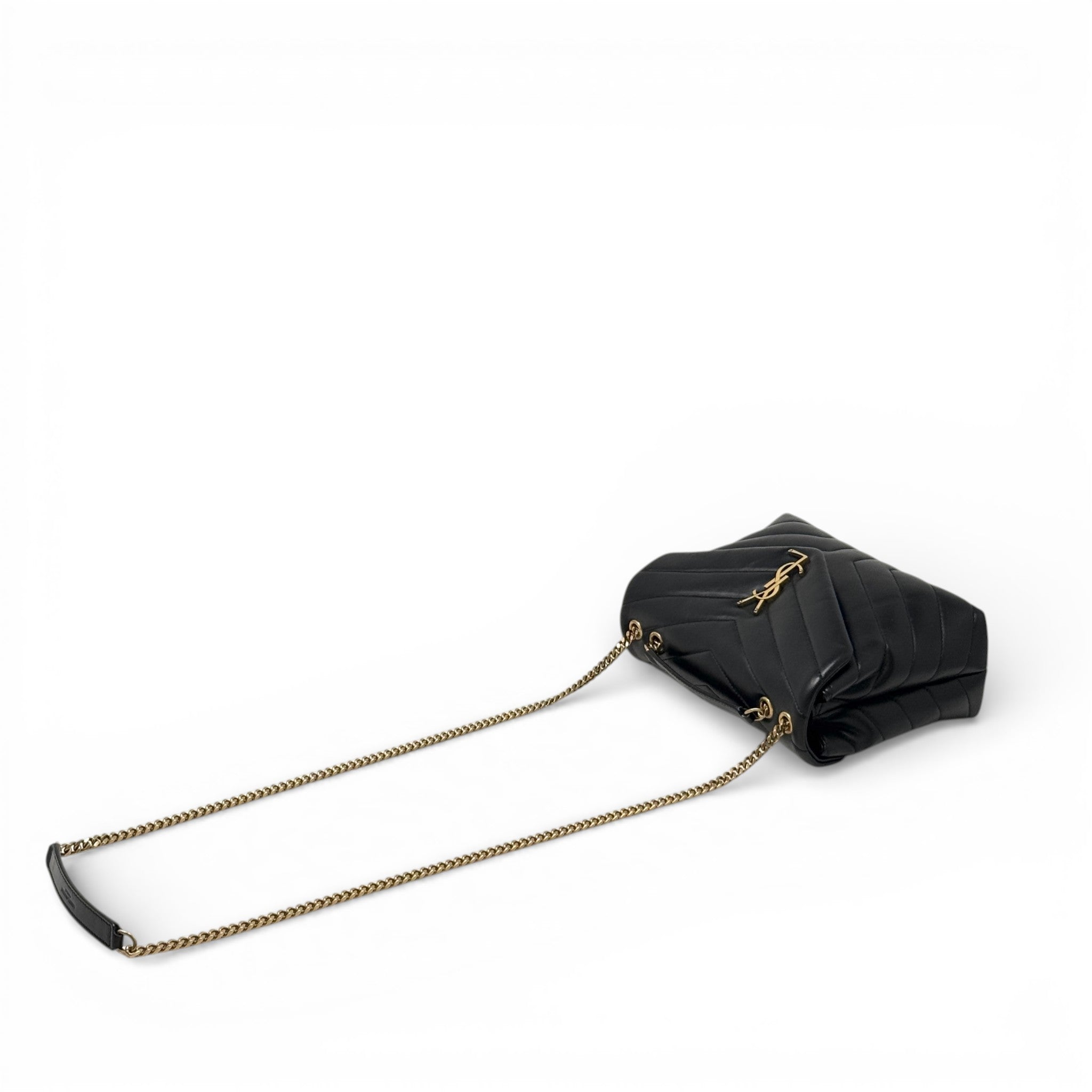 Saint Laurent Black Small LouLou Bag