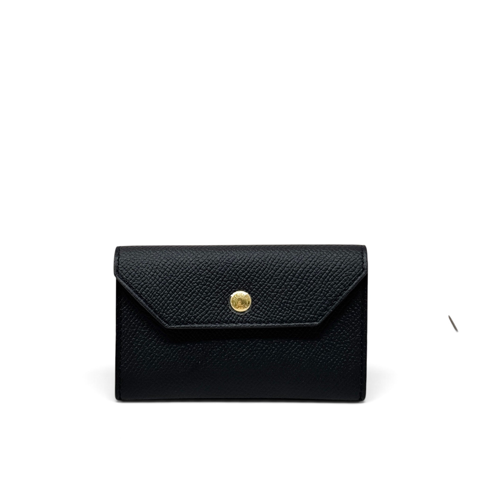 Hermes Noir Epsom Kelly Pocket 18 Belt