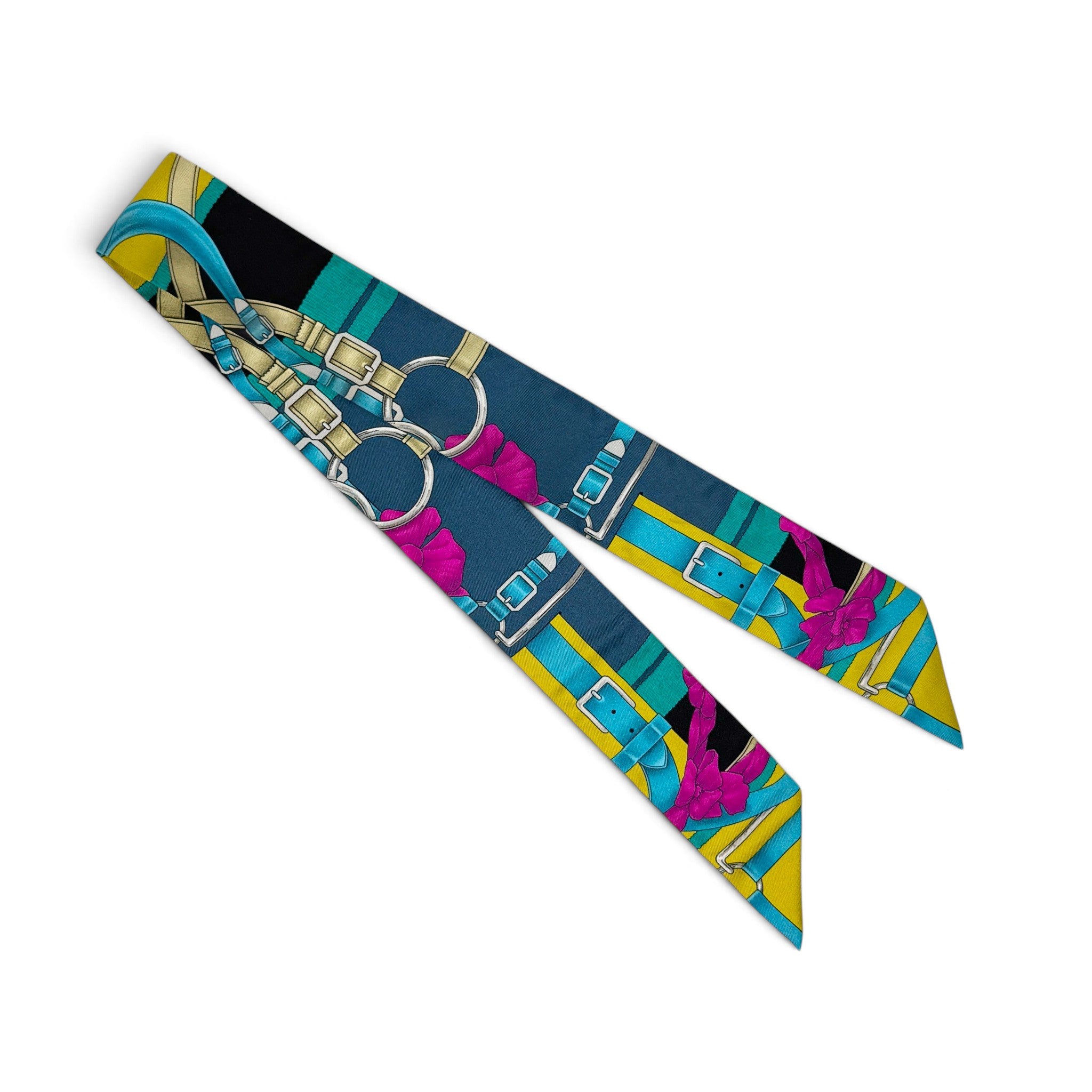 Hermes Grand Manege Silk Twilly