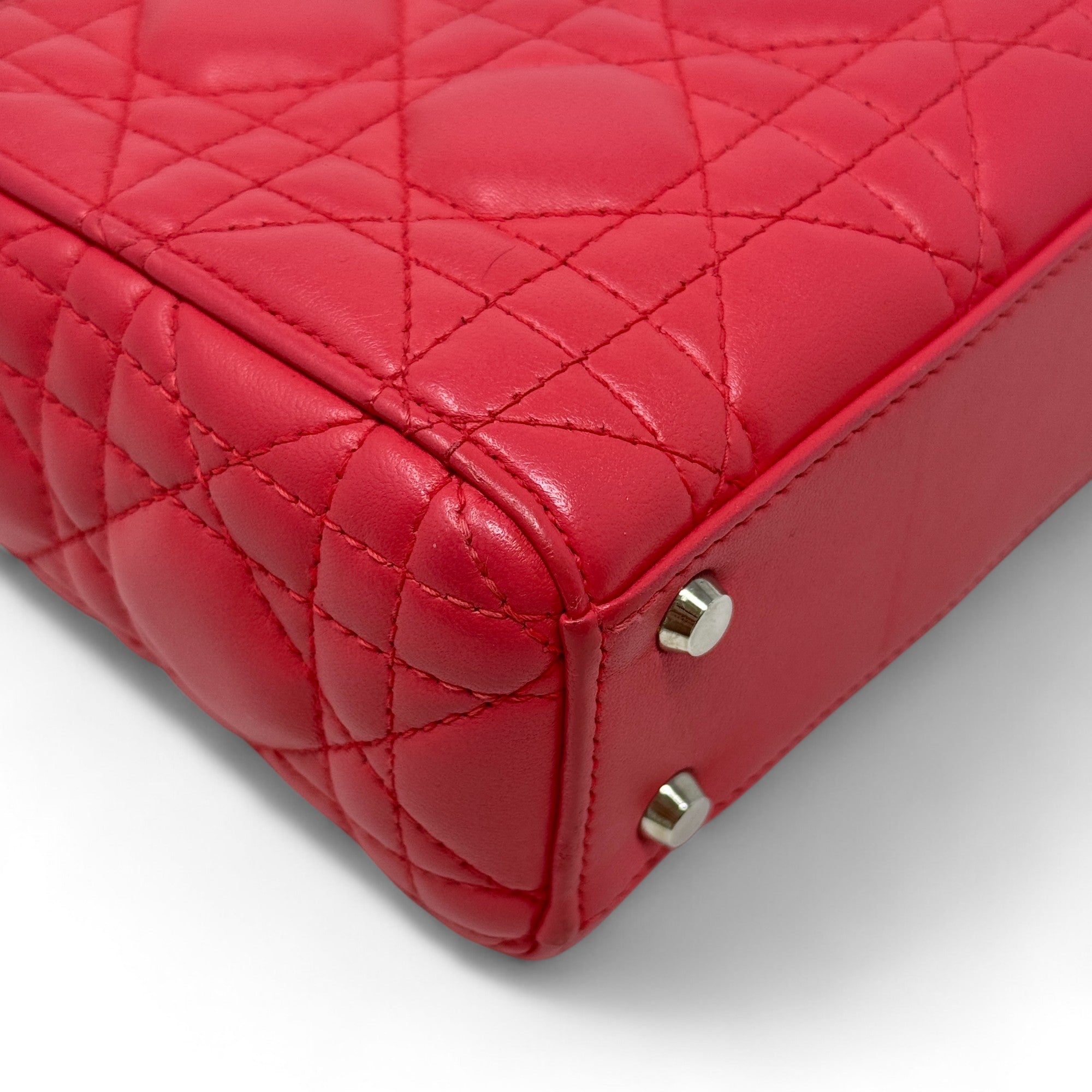 Dior Red Mini Lady Dior