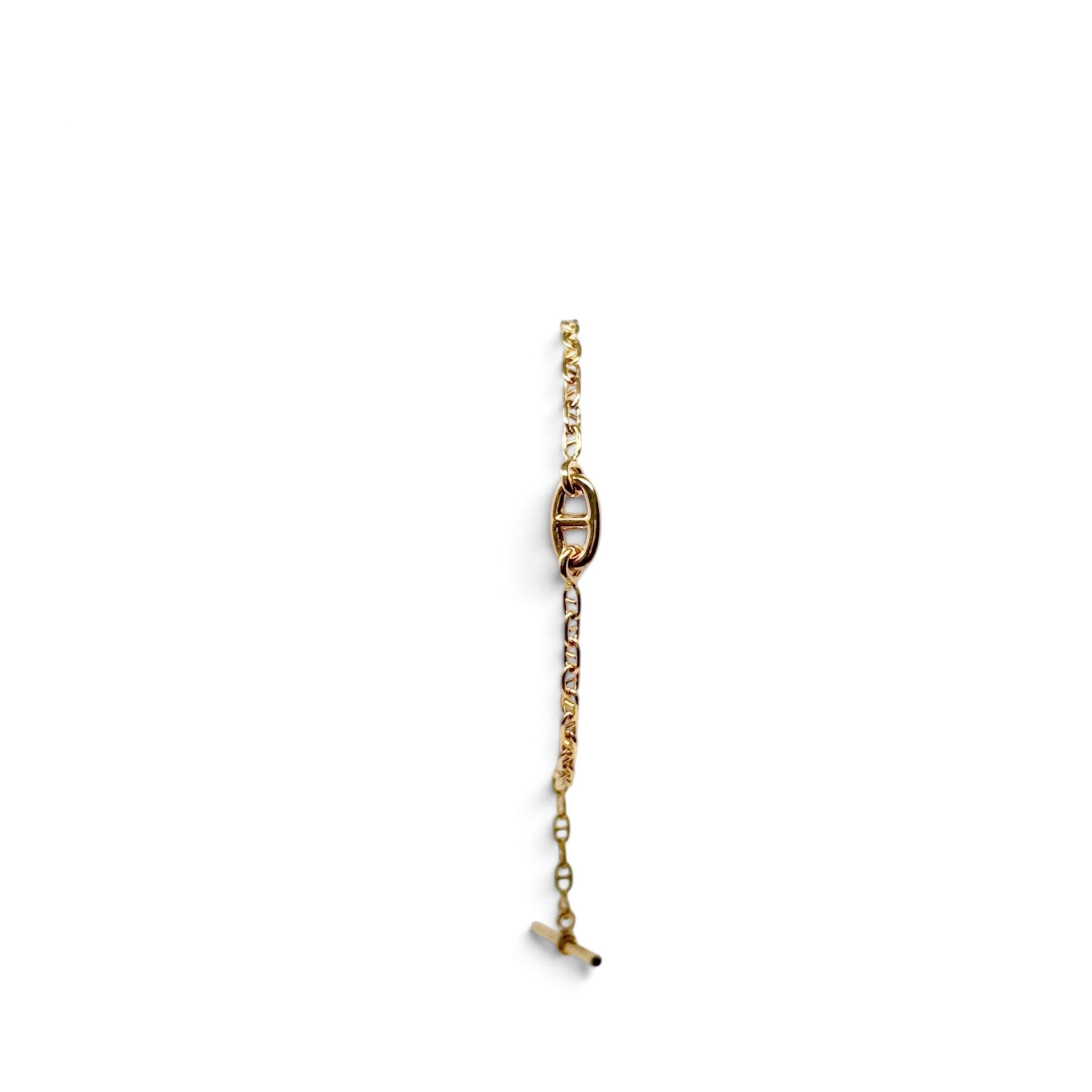 Hermes Rose Gold Farandole Bracelet