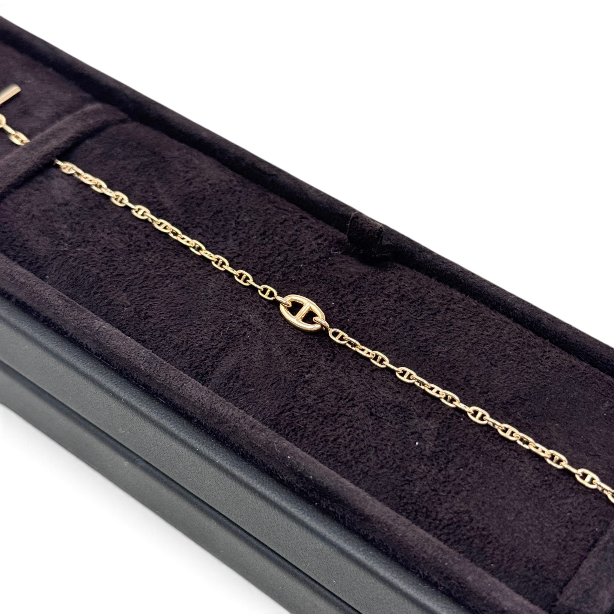 Hermes Rose Gold Farandole Bracelet