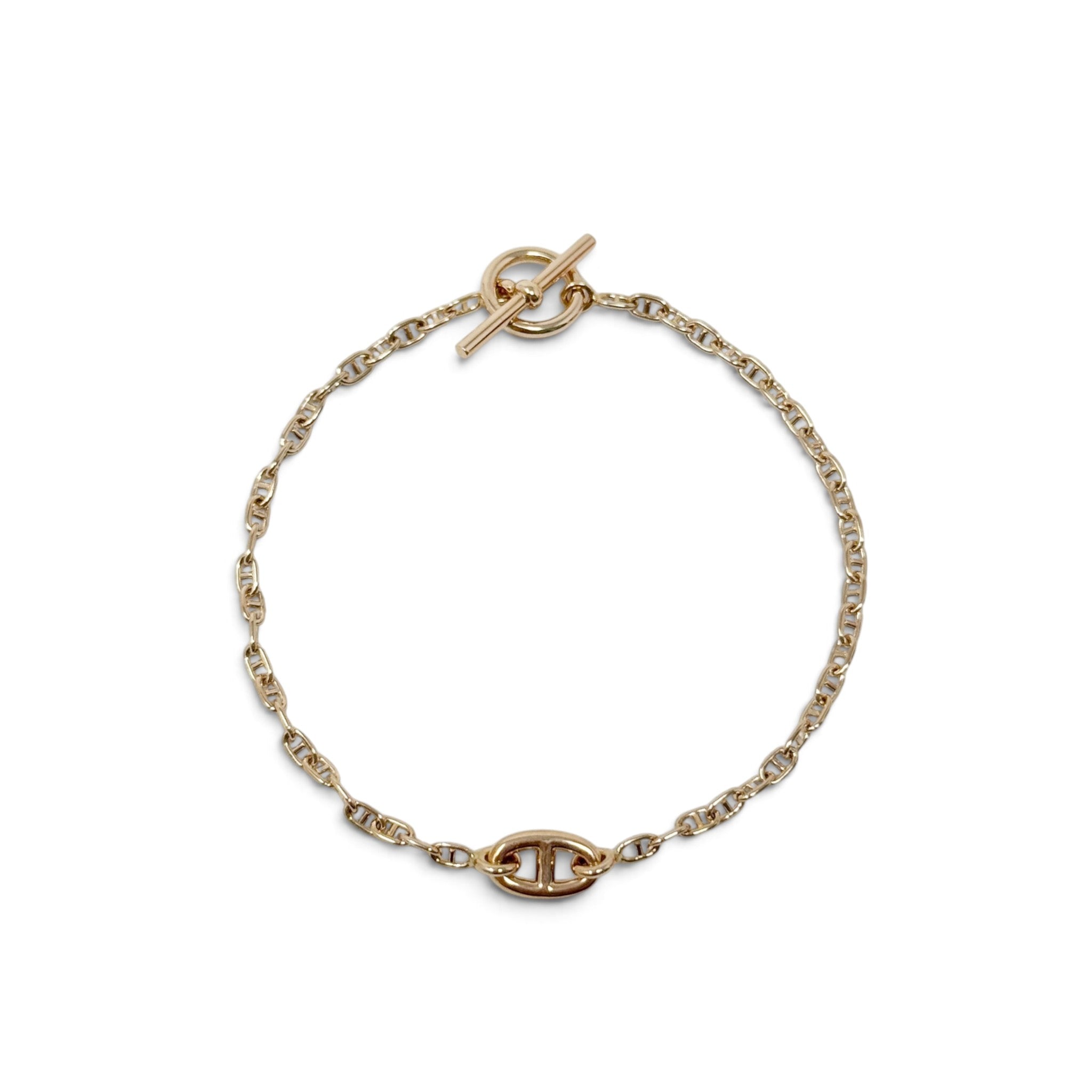 Hermes Rose Gold Farandole Bracelet
