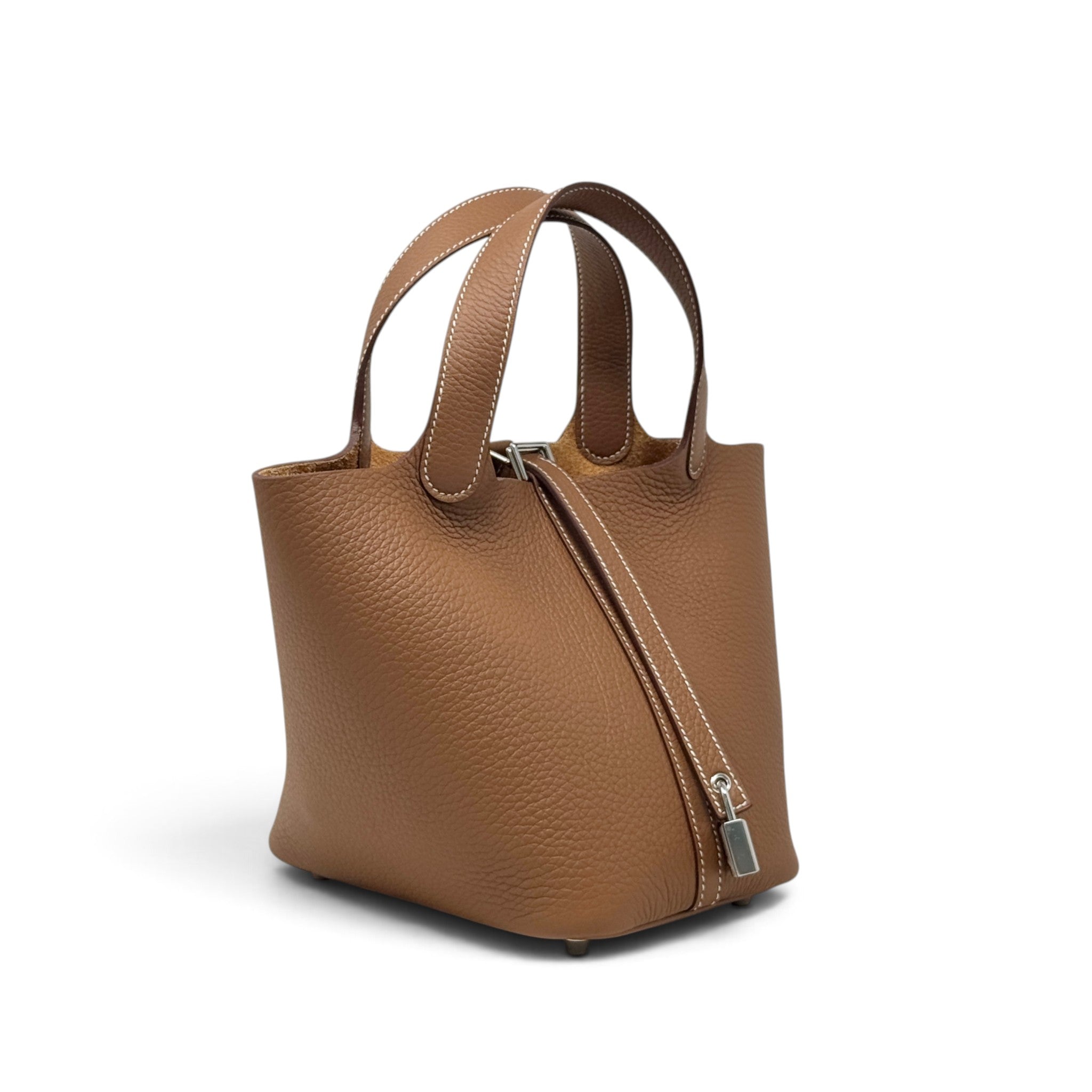 Hermes Gold Clemence Picotin 18