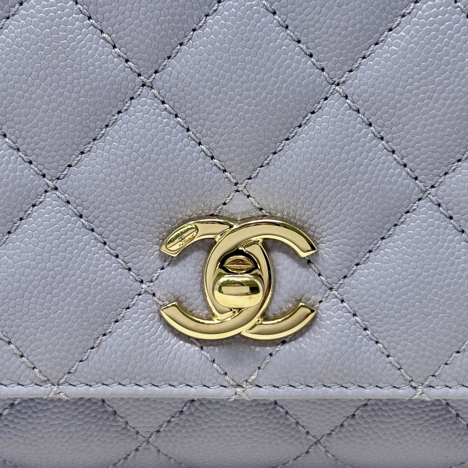 Chanel Purple Extra Mini Coco Handle