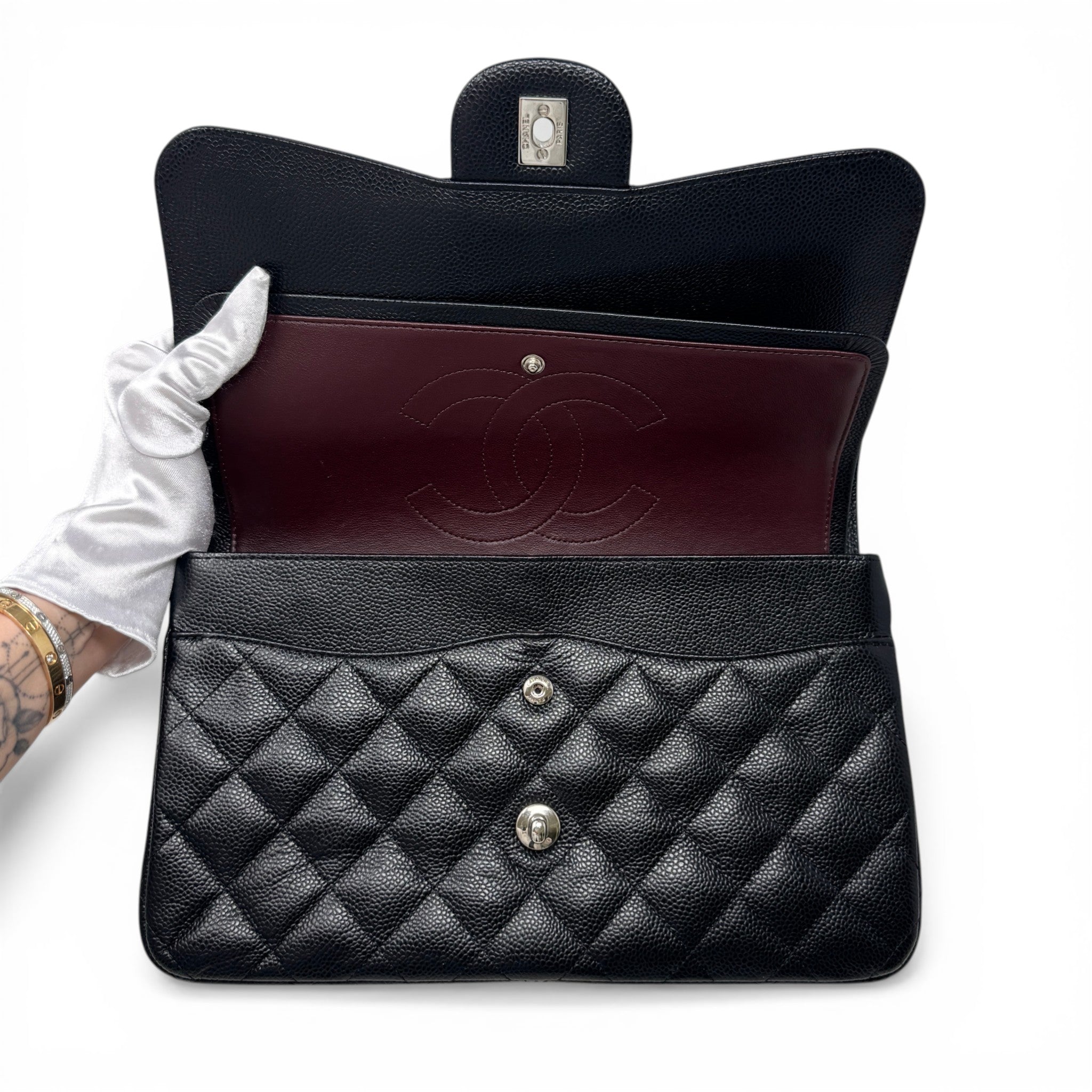 Chanel Black Jumbo Classic Flap