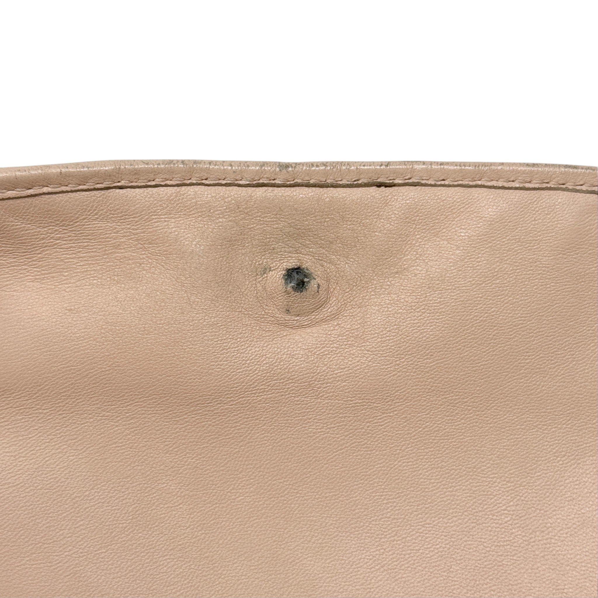 Bottega Veneta Beige Intrecciato Flap Crossbody