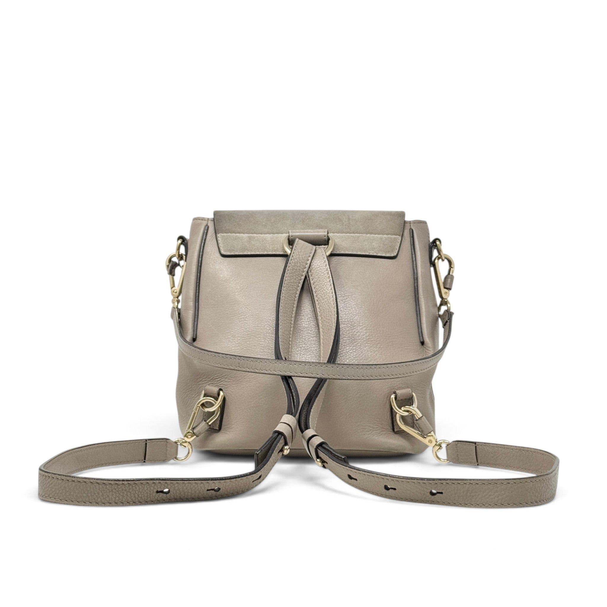Chloe Grey Small Faye Backpack