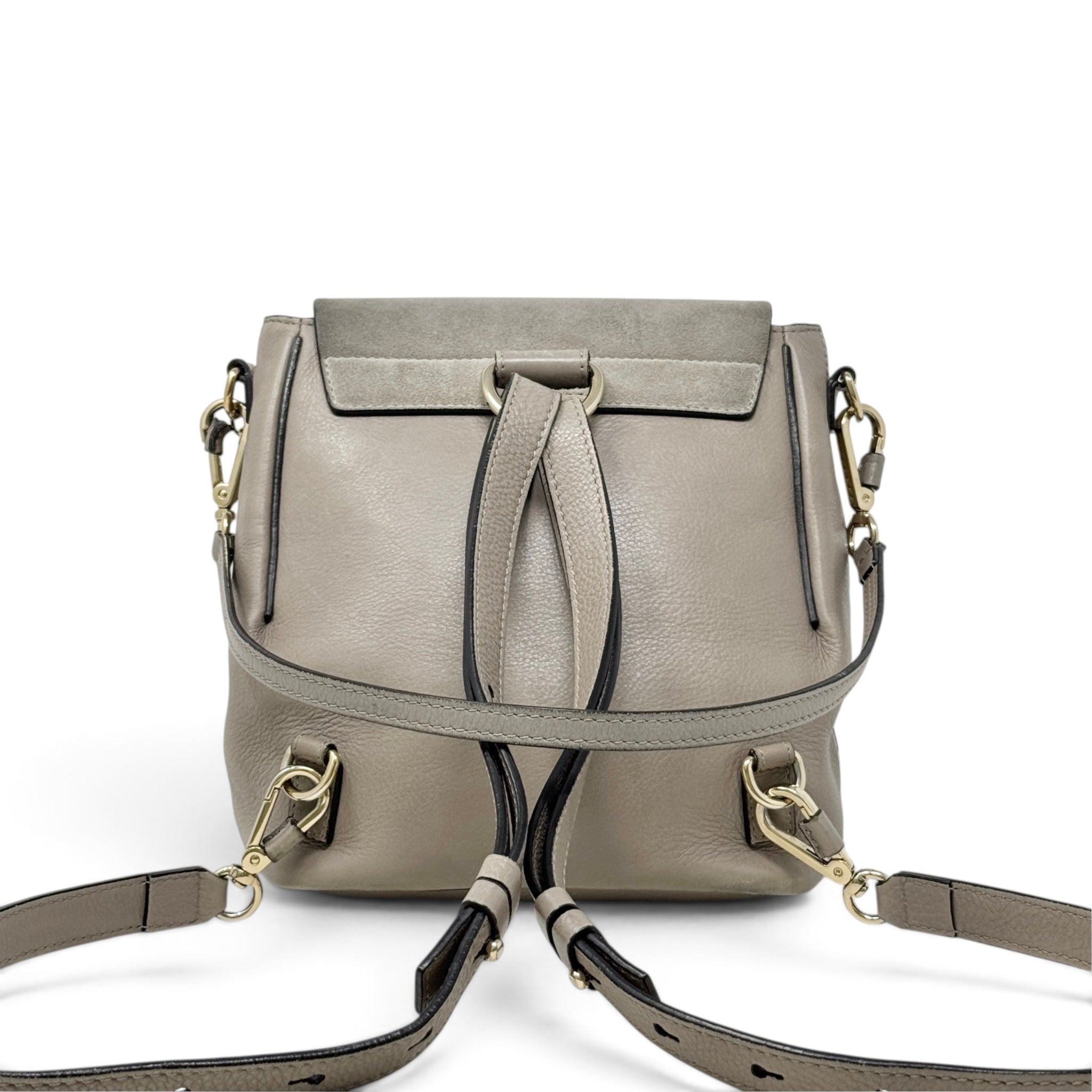 Chloe Grey Small Faye Backpack