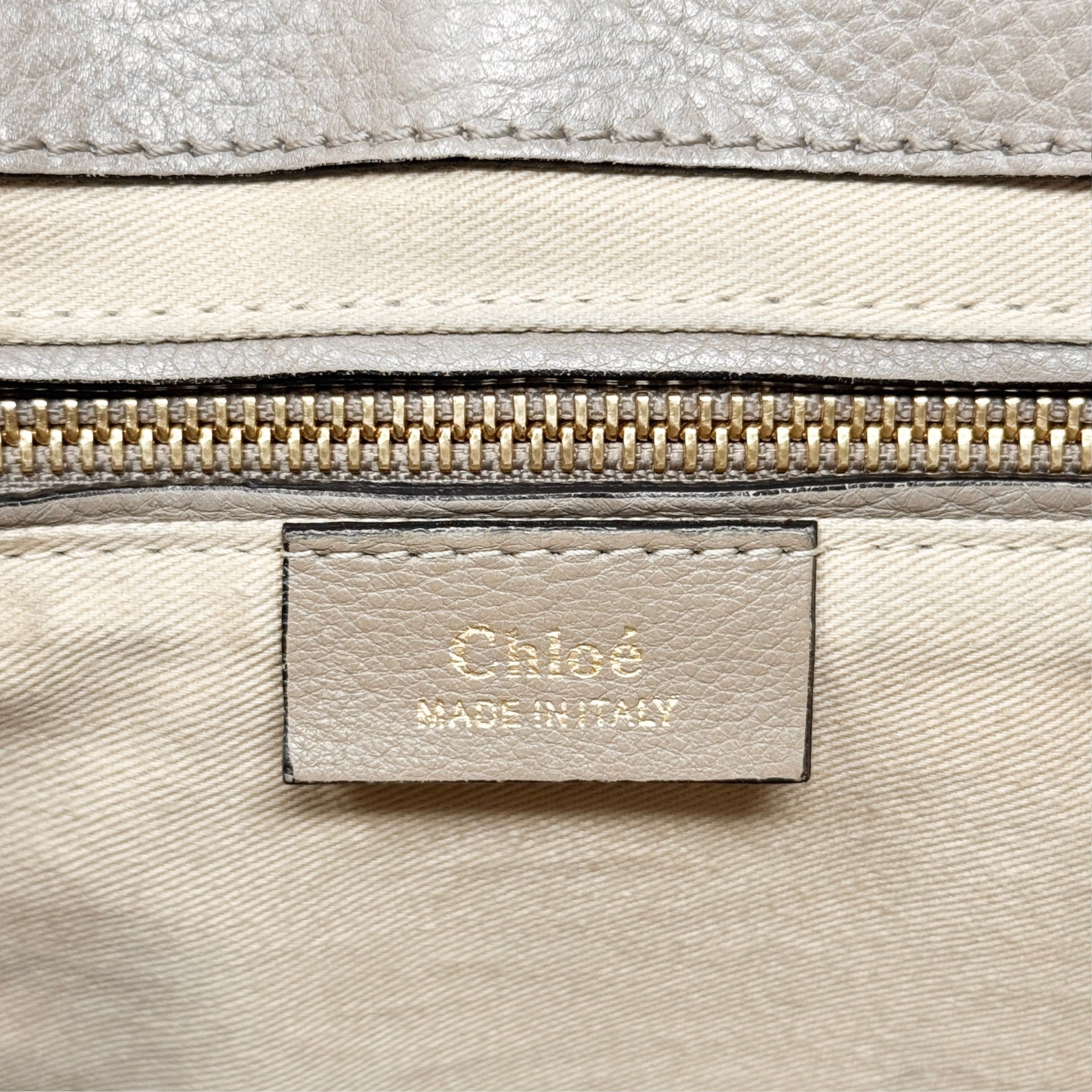 Chloe Grey Small Faye Backpack