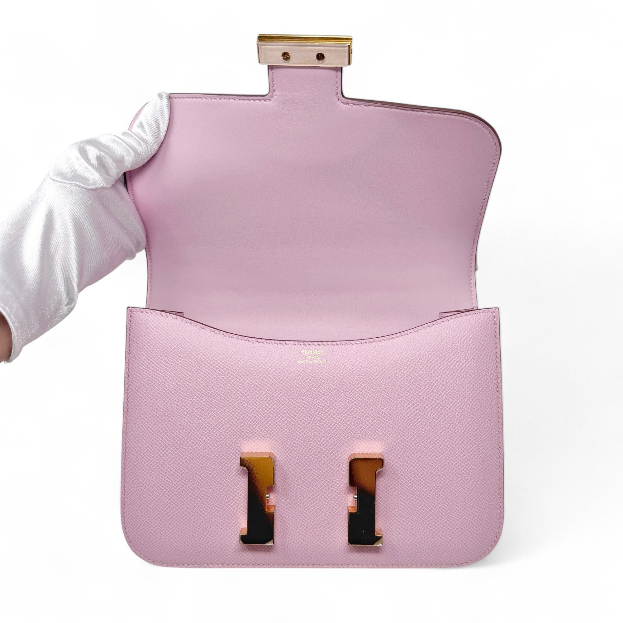 Hermes Mauve Sylvestre Epsom Constance 24