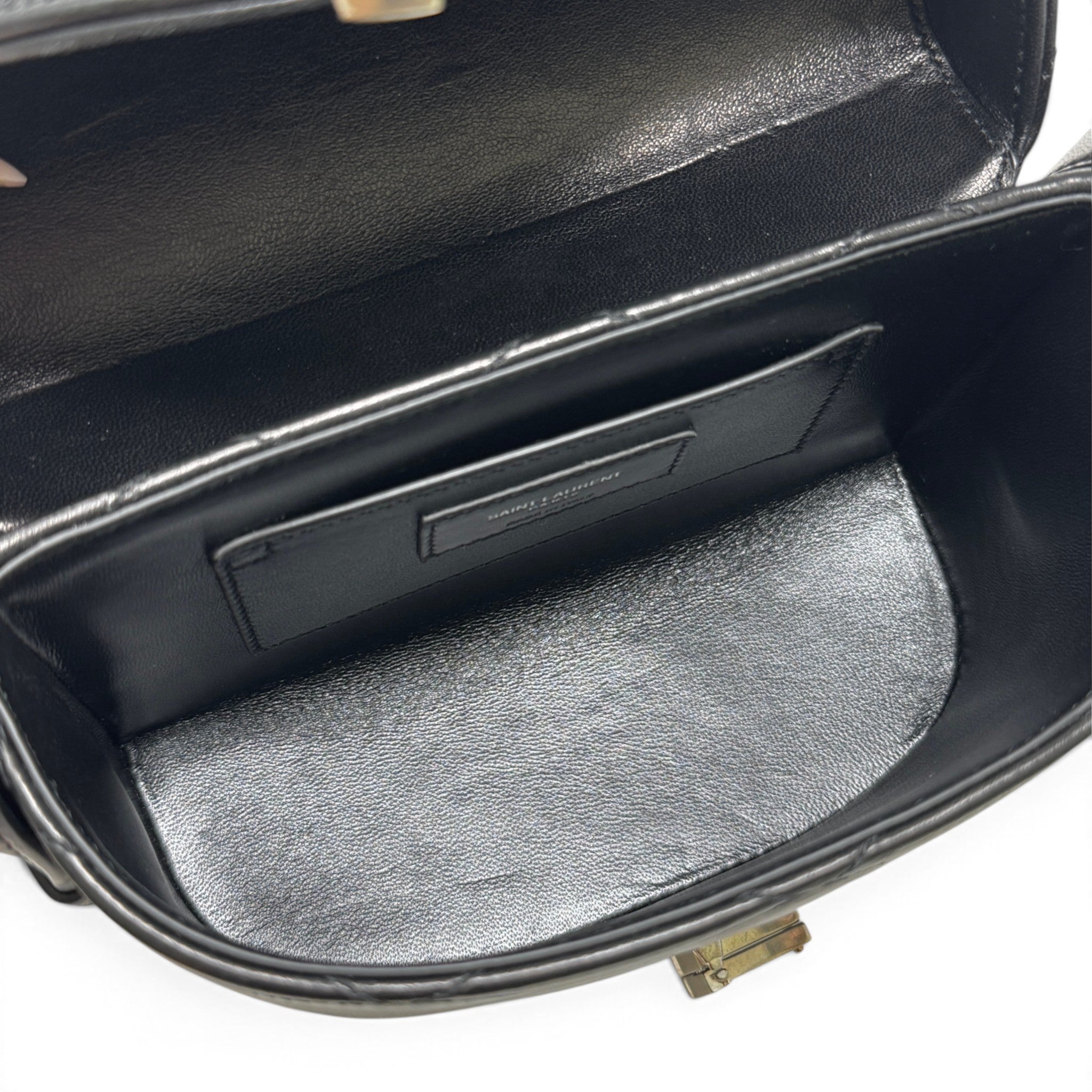 Saint Laurent Black June Box Bag