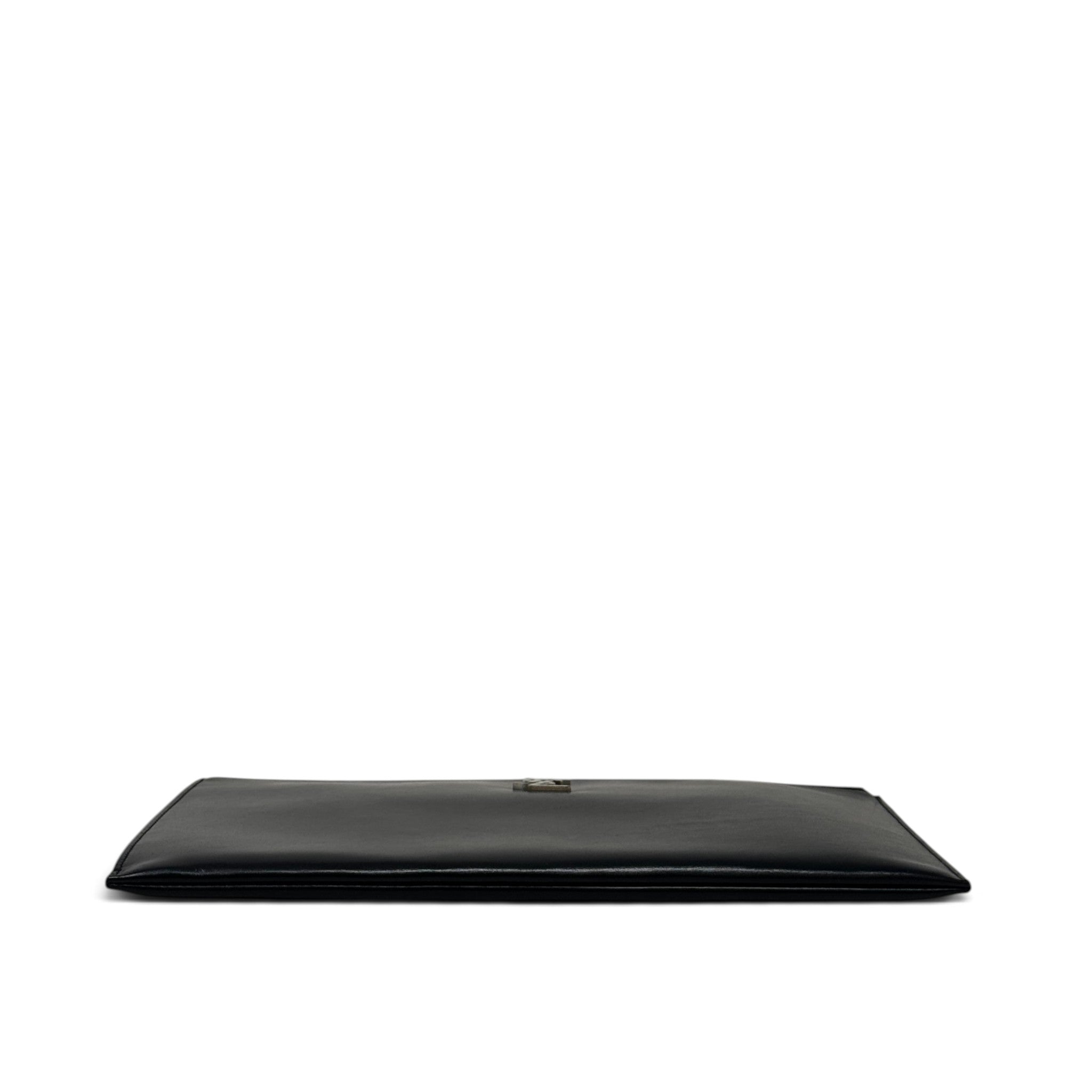 Saint Laurent Black Large Tablet Pouch