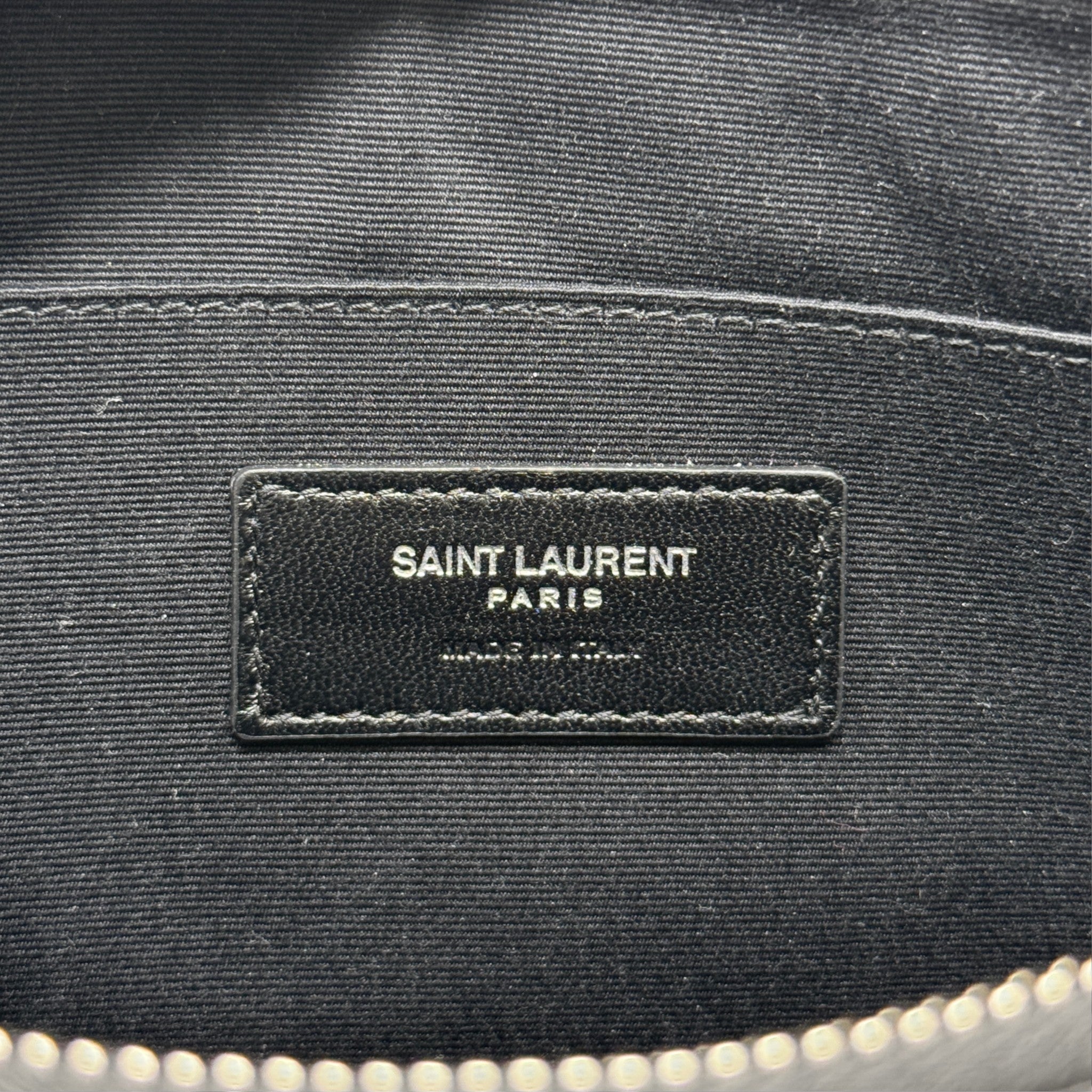 Saint Laurent Black Large Tablet Pouch