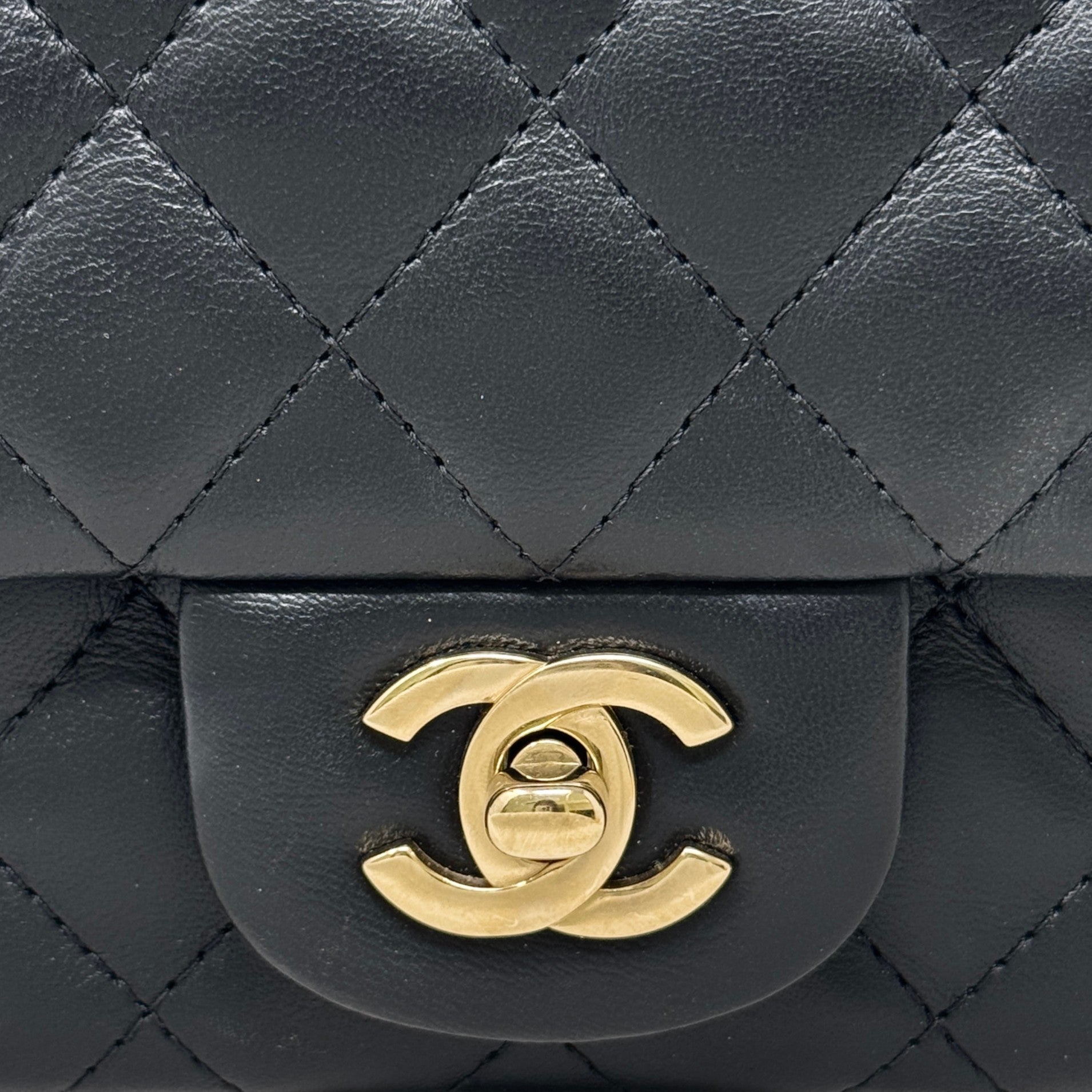 Chanel Black Mini Square Flap
