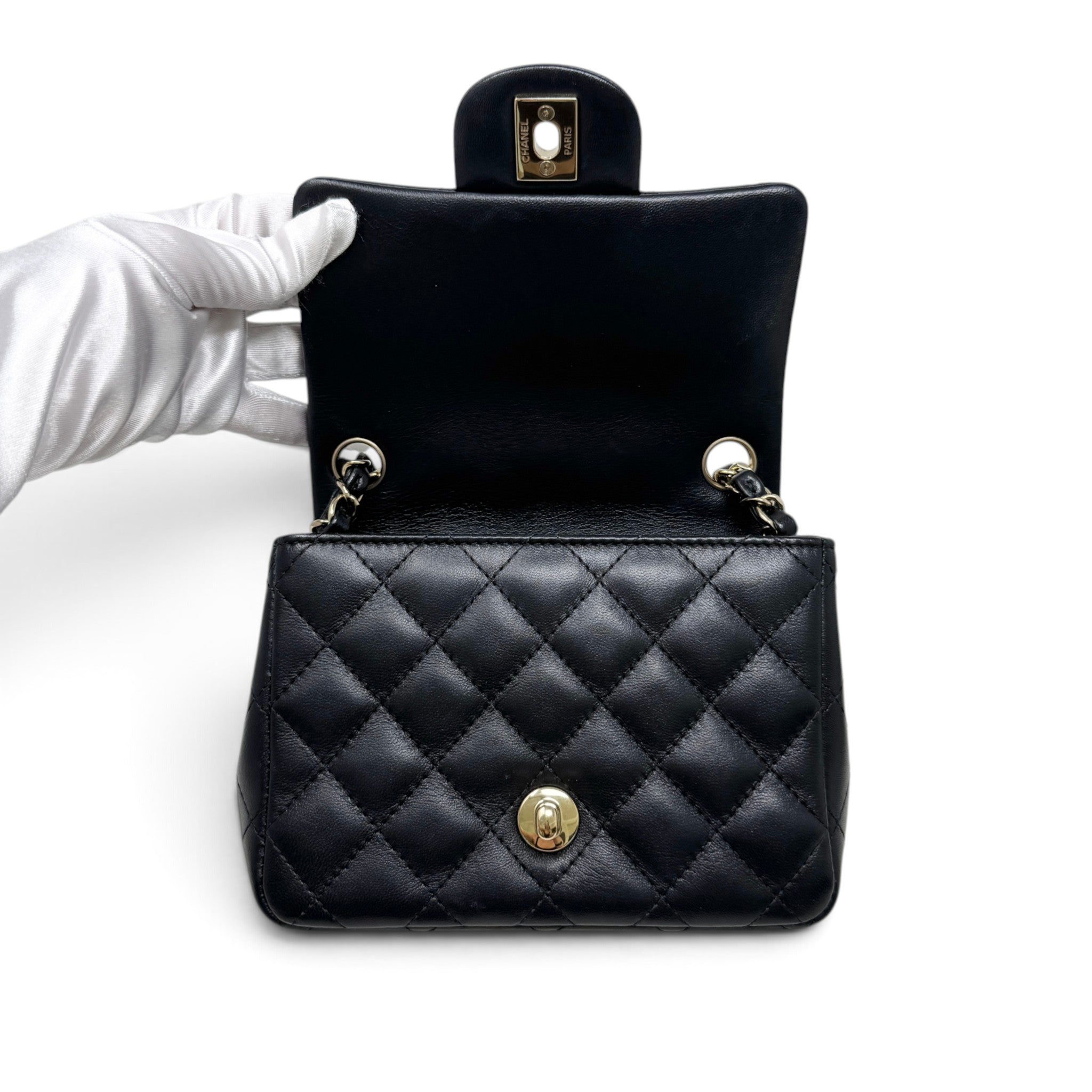 Chanel Black Mini Square Flap