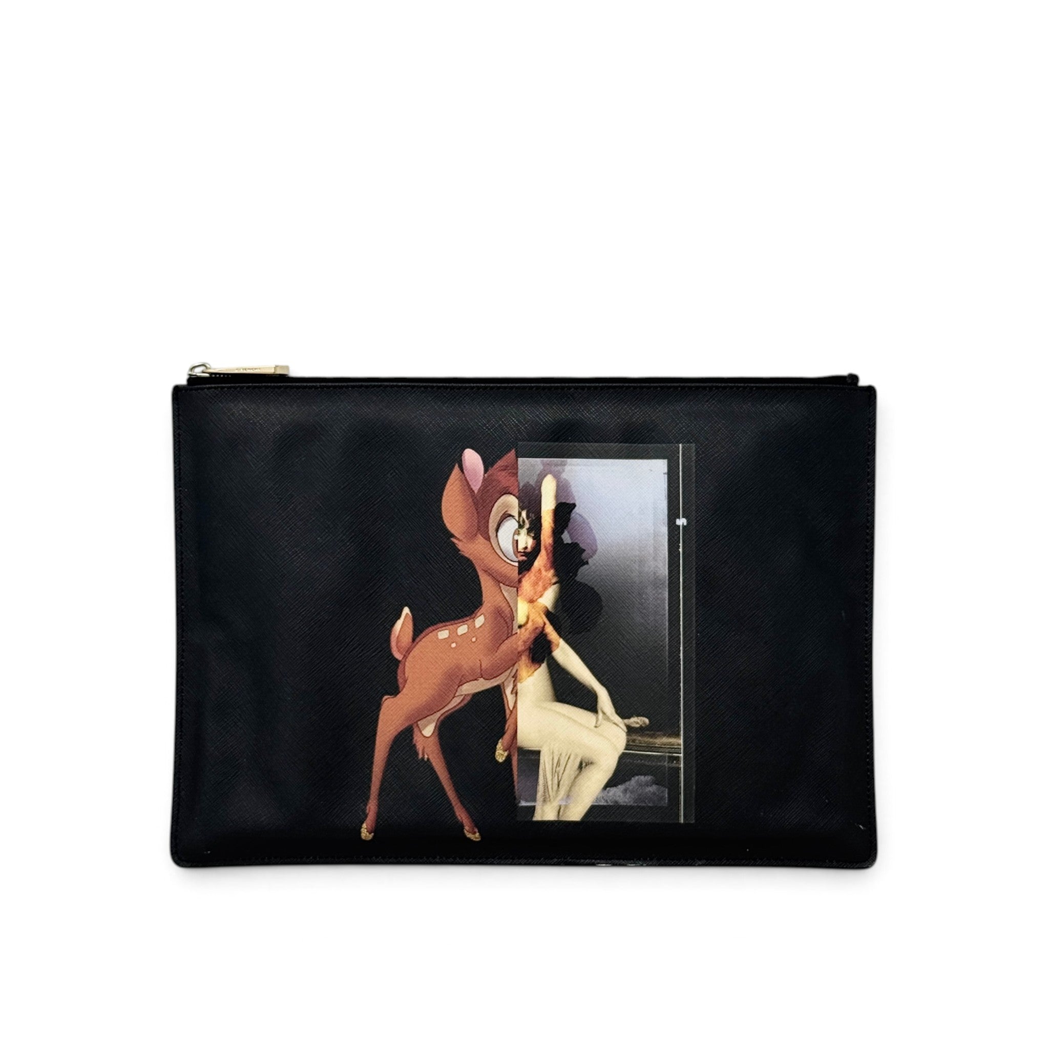 Givenchy Black Large Bambi Pouch