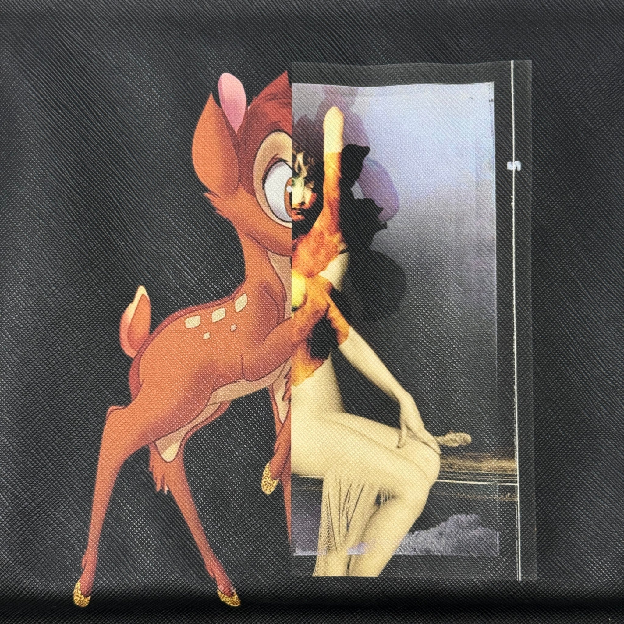 Givenchy Black Large Bambi Pouch