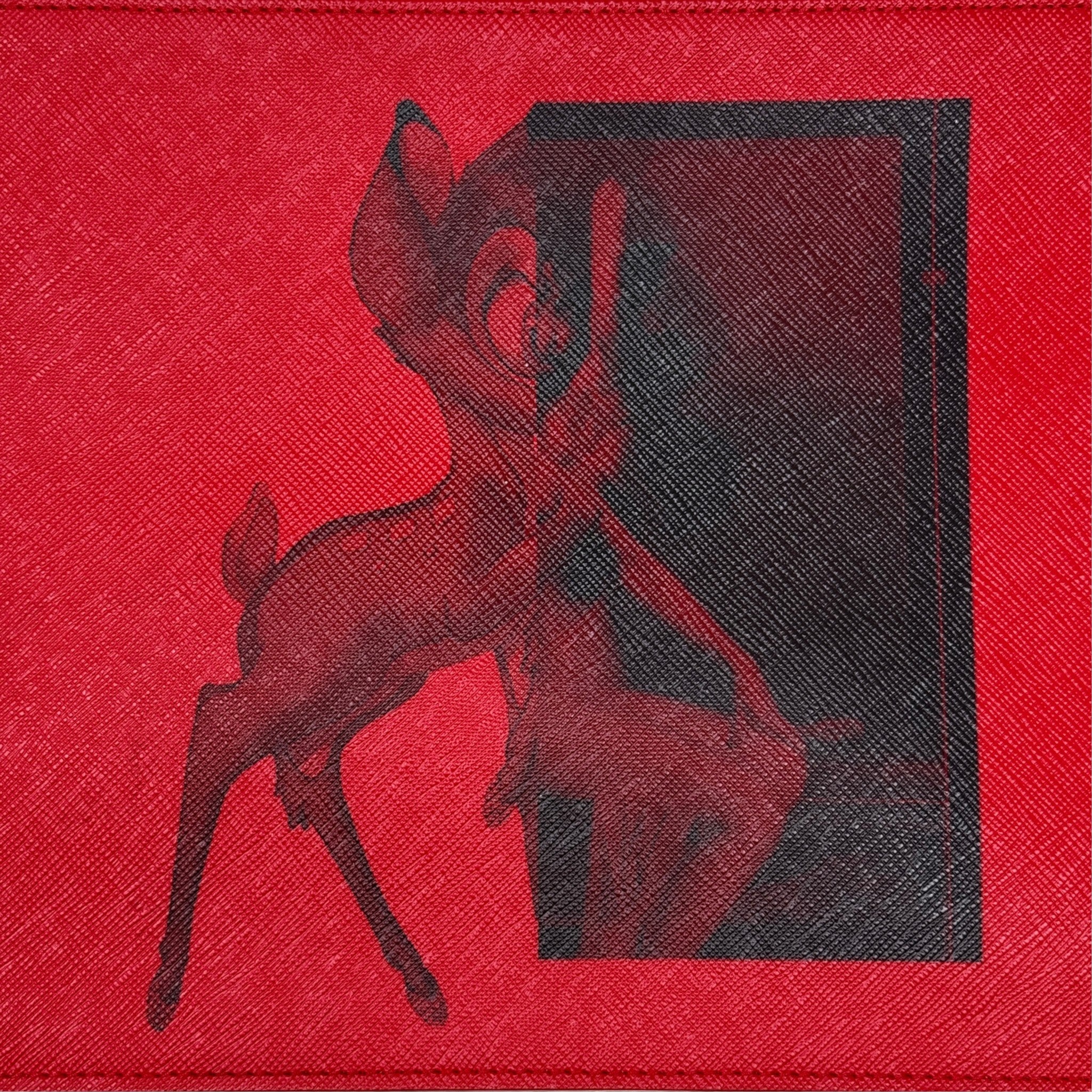 Givenchy Red Medium Bambi Pouch